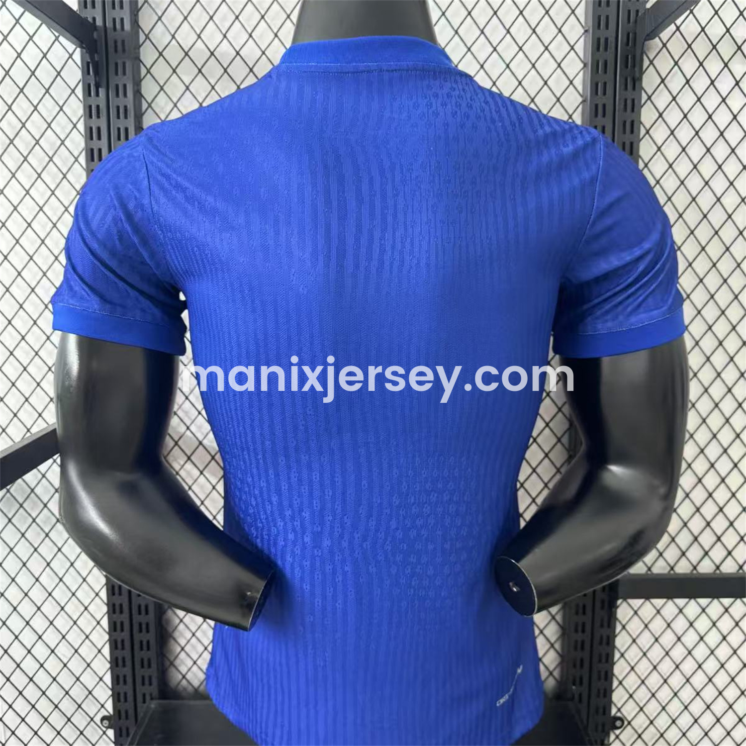 ManixJersey.com | Barcelona 25-26 One Piece Red Silhouette Special Blue Jersey - Player Version -Customize Name, Number and Patch | Worldwide Shipping