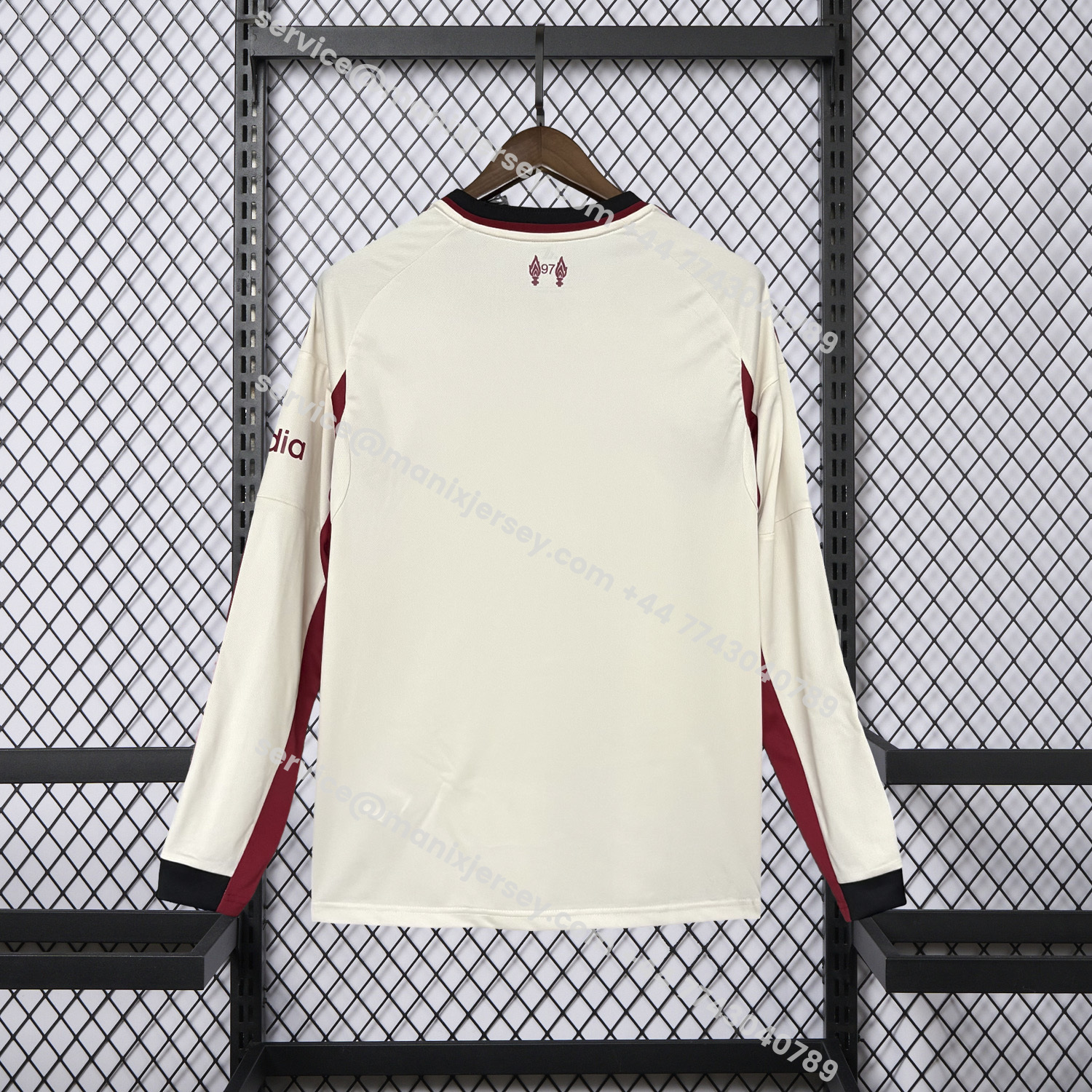 ManixJersey.com | Liver.pool 25-26 Away Long Sleeves Jersey - Fans Version -Customize Name, Number and Patch | Worldwide Shipping