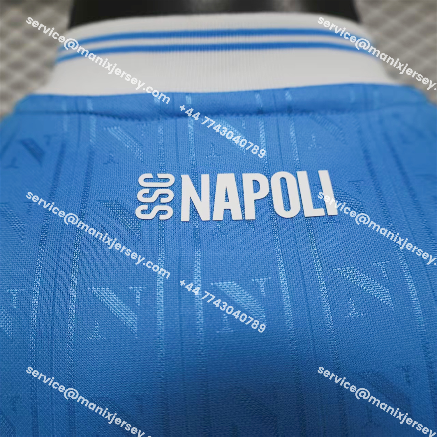 ManixJersey.com | Napoli 25-26 Home Jersey - Player Version -Customize Name, Number and Patch | Worldwide Shipping