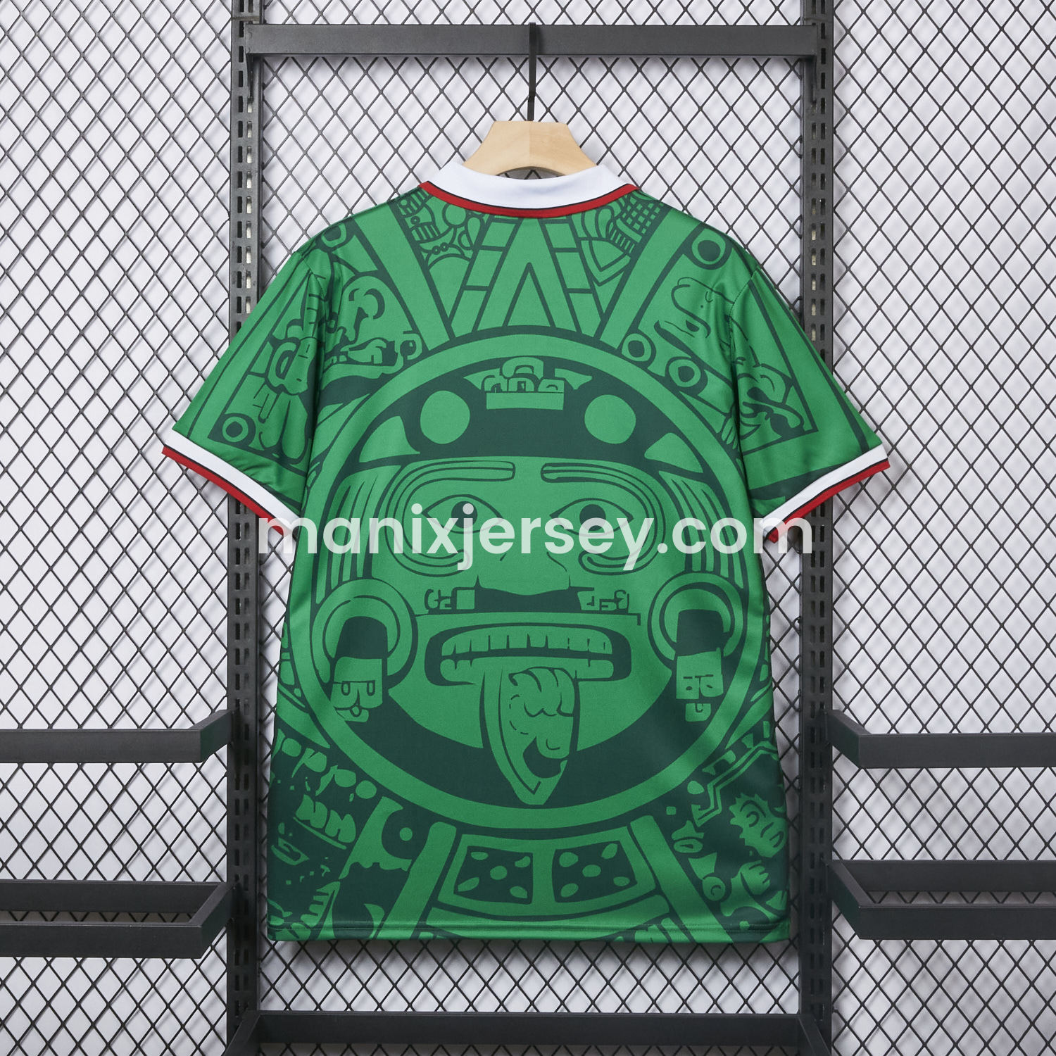 ManixJersey.com | Retro Mexico 1998 Home Special Edition Jersey -Customize Name, Number and Patch | Worldwide Shipping