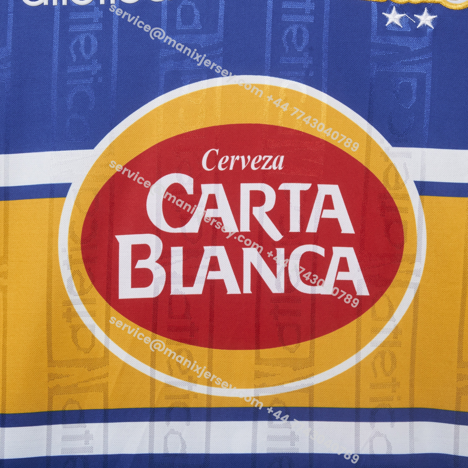 ManixJersey.com | Retro Tigres UANL 1999-00 Away Jersey -Customize Name, Number and Patch | Worldwide Shipping