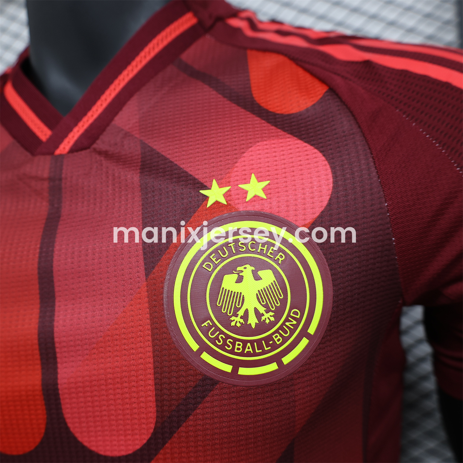 ManixJersey.com | Germany 2025 Women's Euro Away Jersey - Men's Player Version -Customize Name, Number and Patch | Worldwide Shipping