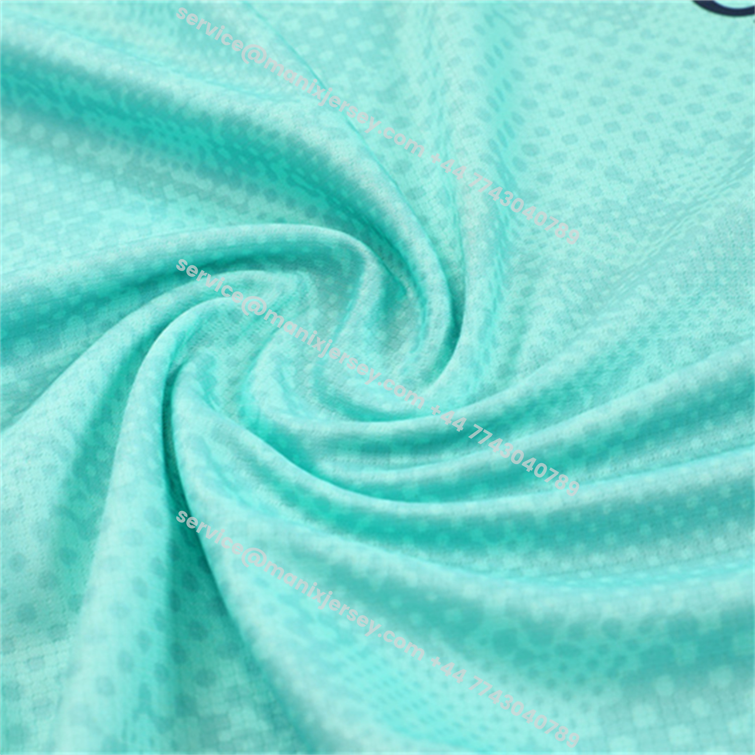 ManixJersey.com | Marseille 25-26 Short-Sleeve Training Set - Nattierblue Top & Deep Blue Pants -Customize Name, Number and Patch | Worldwide Shipping