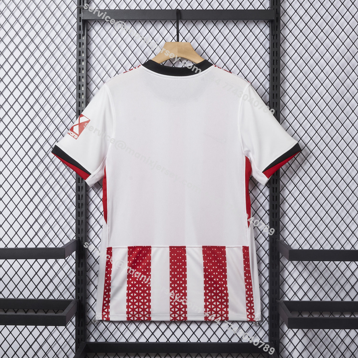 ManixJersey.com | SC Freiburg 25-26 Home Jersey - Fans Version -Customize Name, Number and Patch | Worldwide Shipping