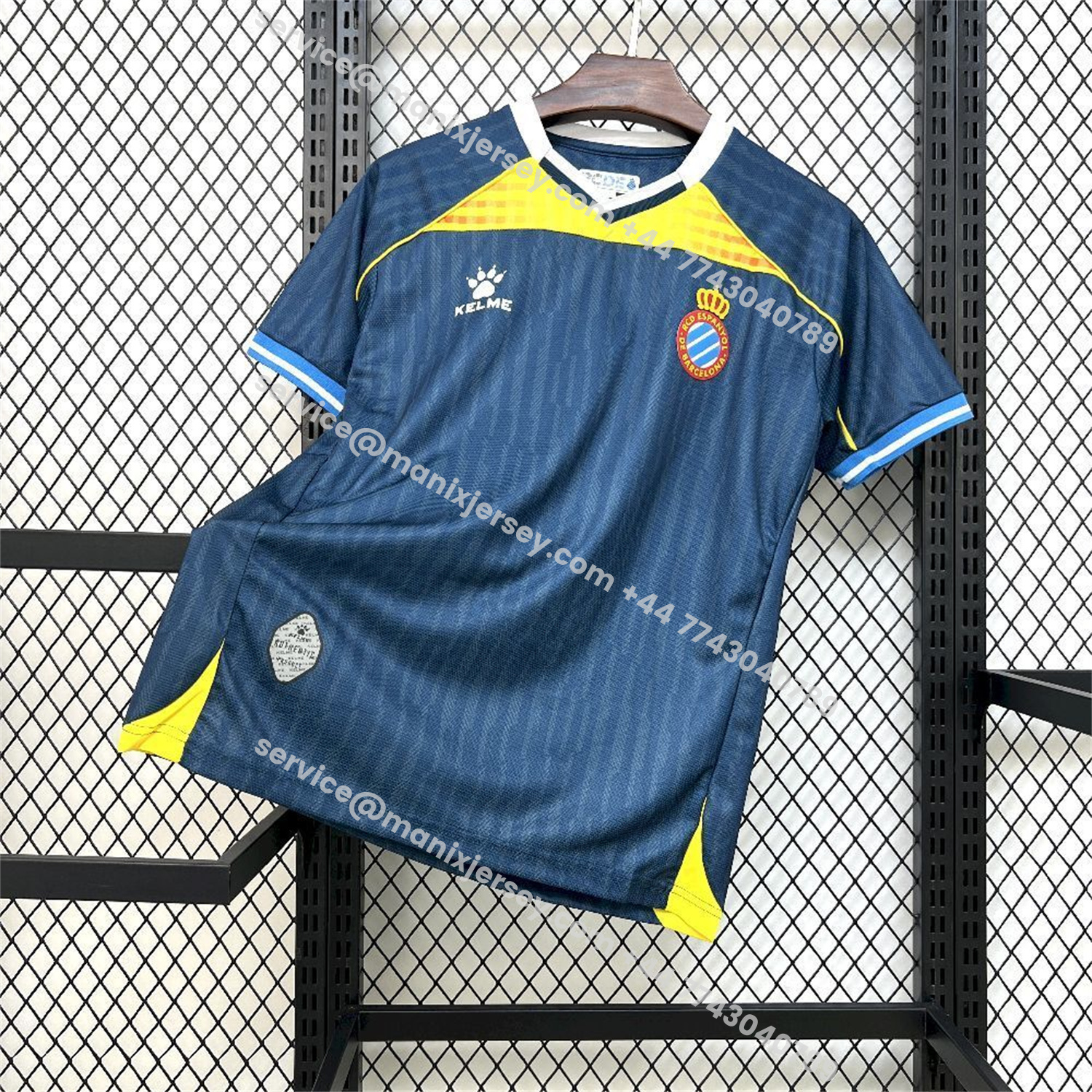 ManixJersey.com | RCD Espanyol 25-26 Third Jersey - Fans Version -Customize Name, Number and Patch | Worldwide Shipping