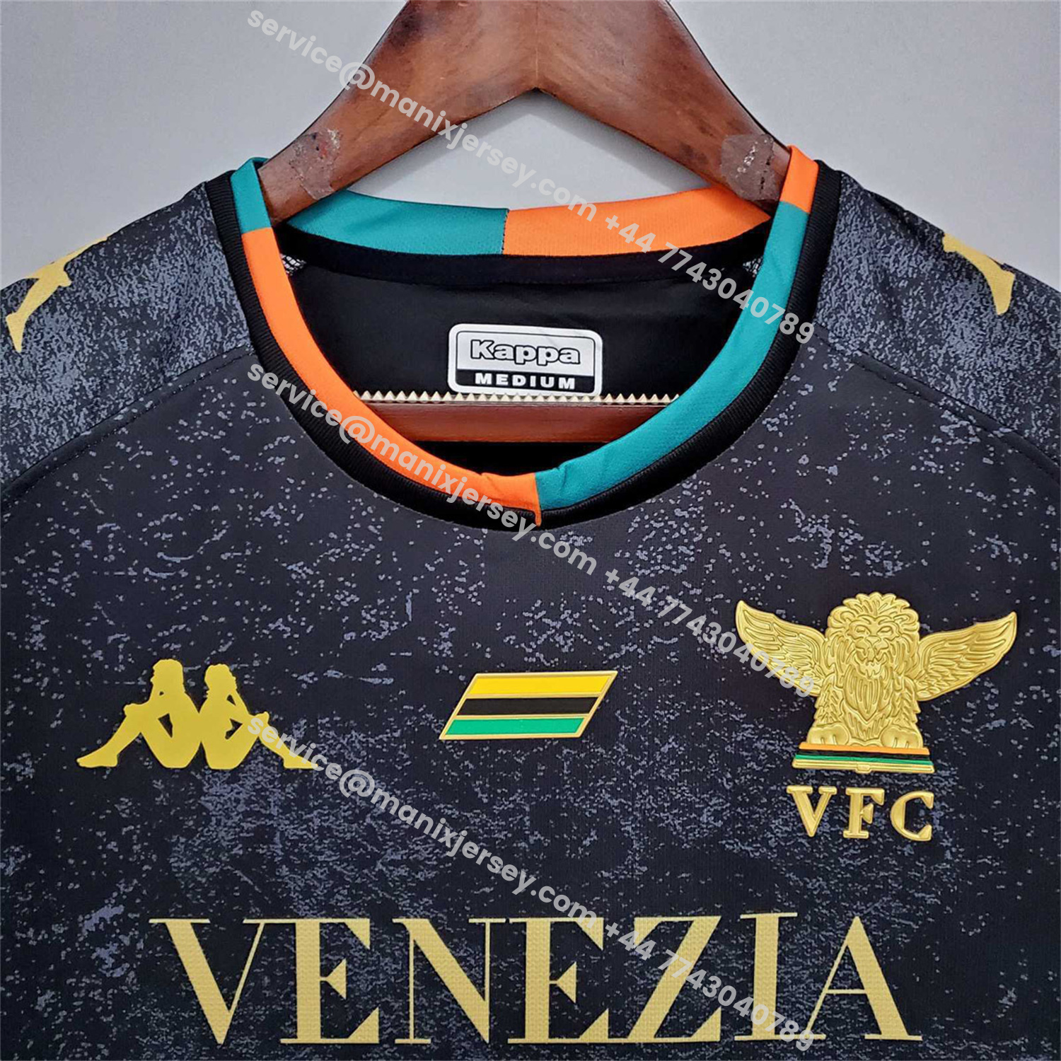 ManixJersey.com | Retro Venezia FC 2021-22 Home Sleeves Jersey - Fans Version -Customize Name, Number and Patch | Worldwide Shipping