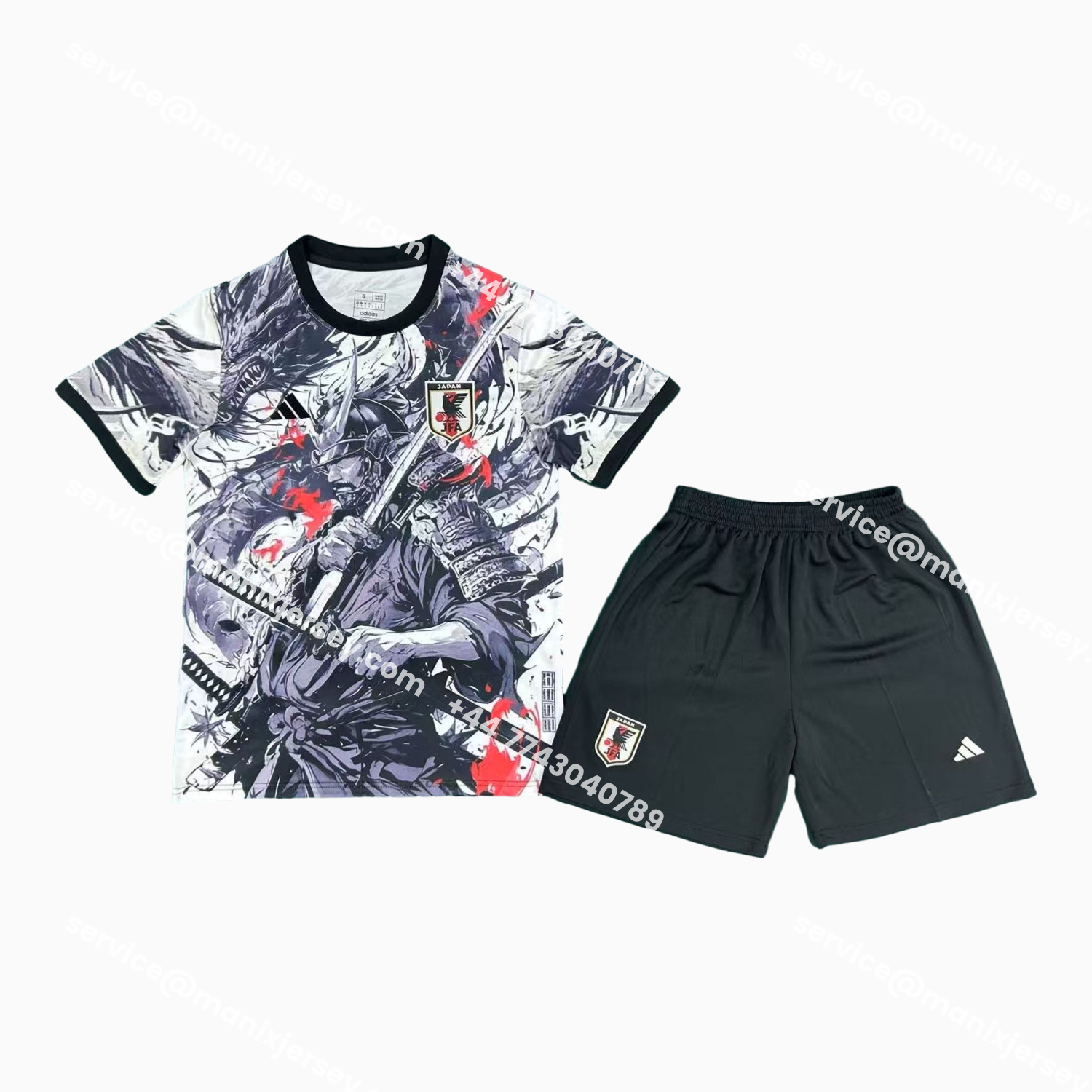 ManixJersey.com | Japan 25-26 Warrior And Dragon Special Men's Adult Jersey Set - Fans Version -Customize Name, Number and Patch | Worldwide Shipping