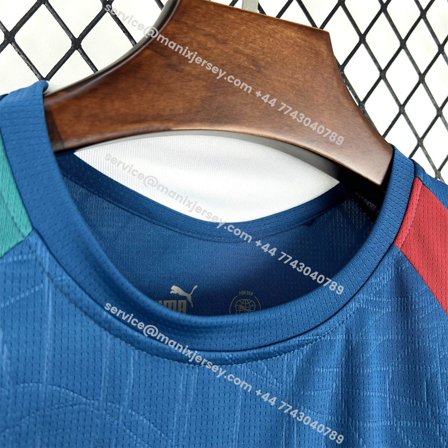 Portugal 2026 Muted Blue With Emerald Green Pre-Match Jersey - Fans Version:football jersey mysite: unitedjerseyfootball 邓江浪:football
