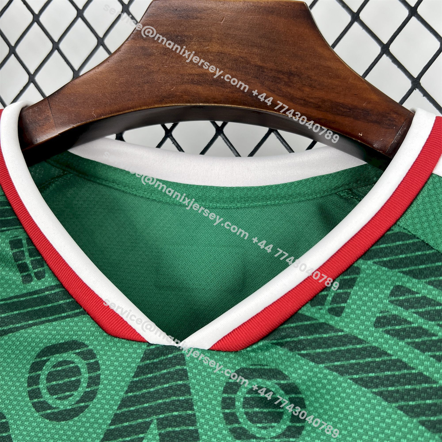 ManixJersey.com | Mexico 2026 Home Long Sleeves Jersey - Fans Version -Customize Name, Number and Patch | Worldwide Shipping