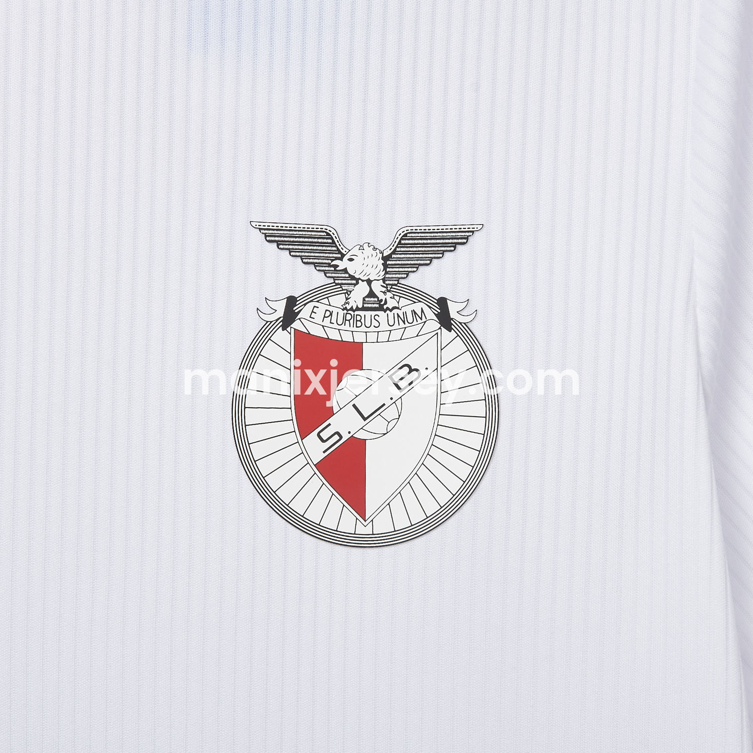 ManixJersey.com | Benfica 25-26 White Anniversary Jersey - Fans Version -Customize Name, Number and Patch | Worldwide Shipping