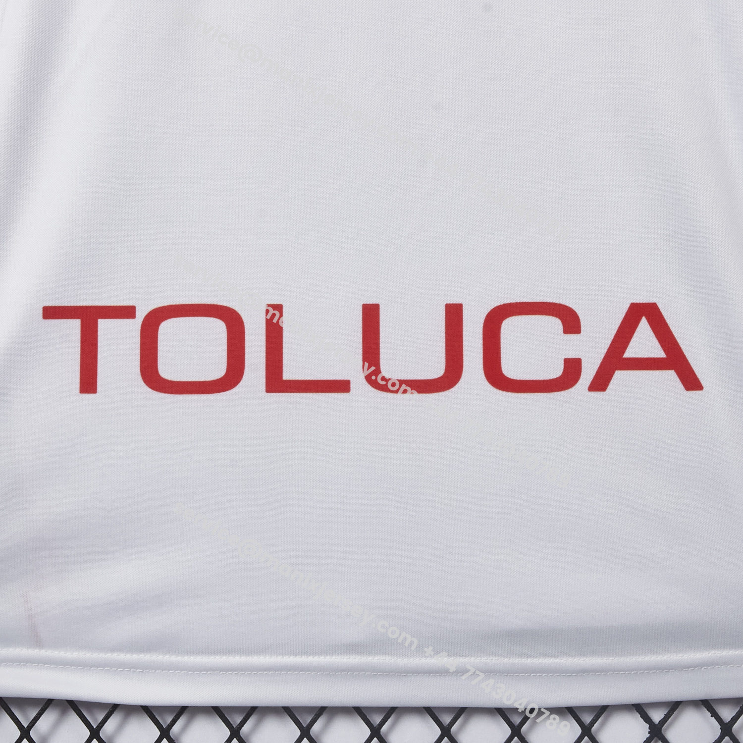 ManixJersey.com | Retro Toluca 1998-99 Away White Jersey -Customize Name, Number and Patch | Worldwide Shipping