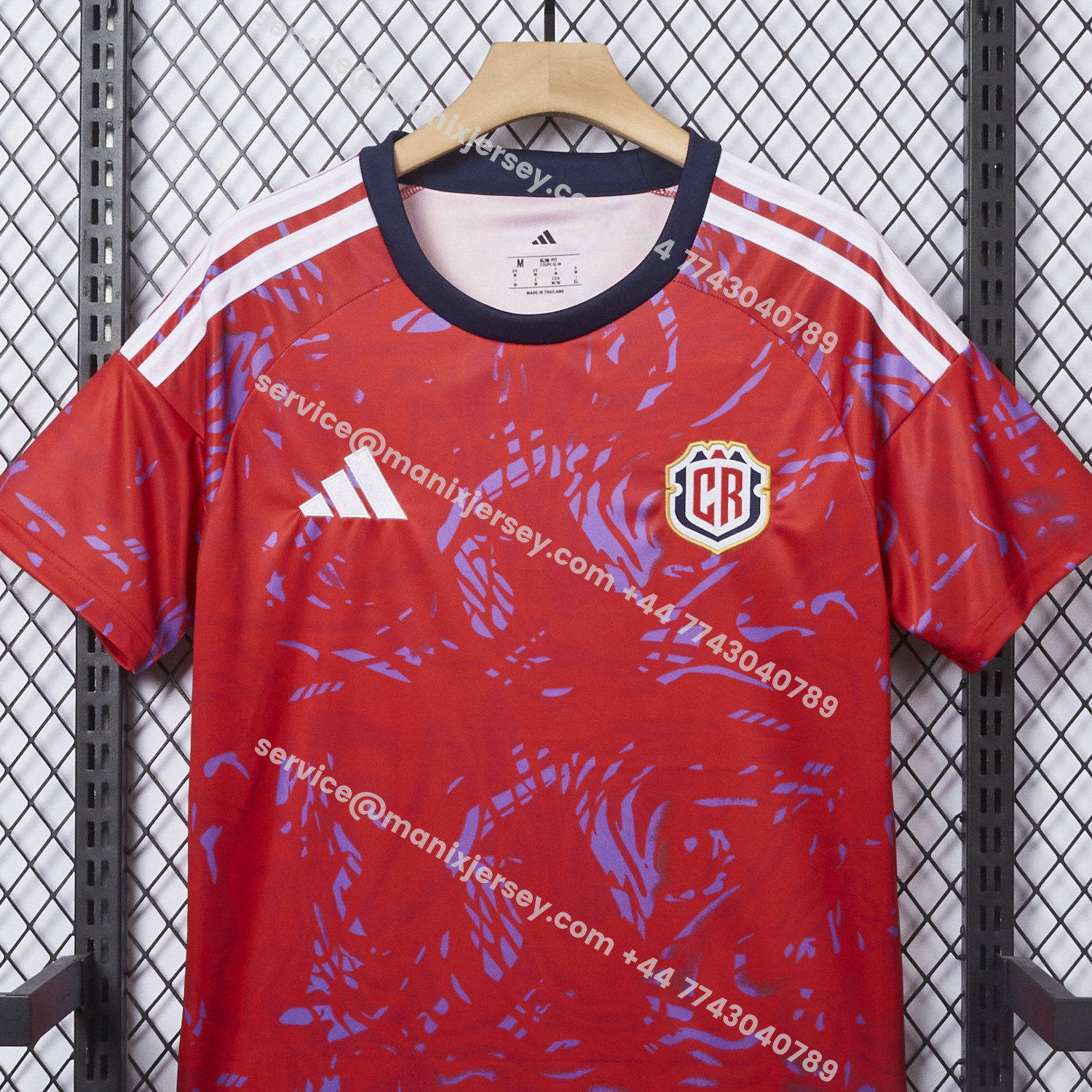 ManixJersey.com | Costa Rica 2026 Home Jersey - Fans Version -Customize Name, Number and Patch | Worldwide Shipping