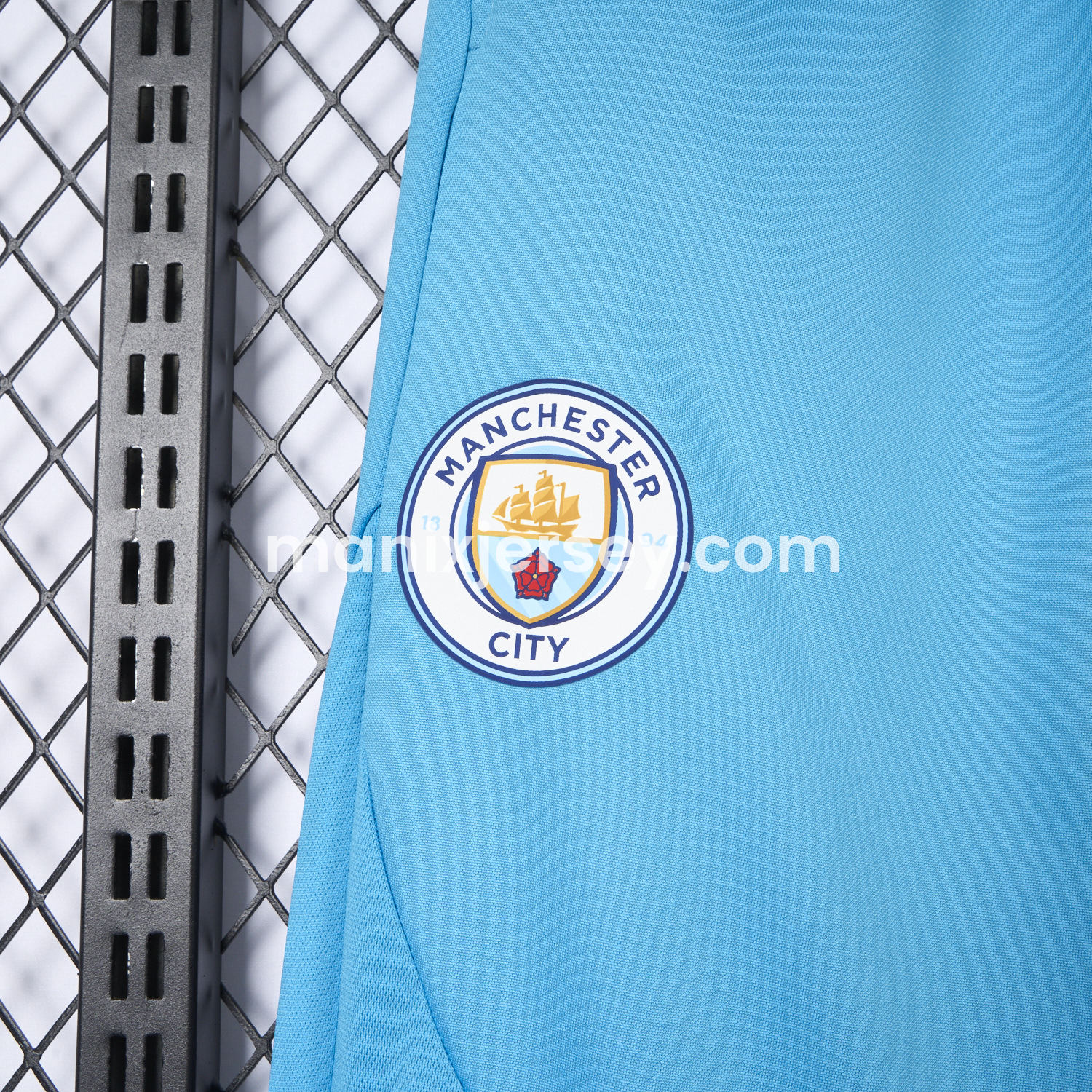 ManixJersey.com | Manchester City 24-25 Sky Blue Training Pants - Player Version -Customize Name, Number and Patch | Worldwide Shipping