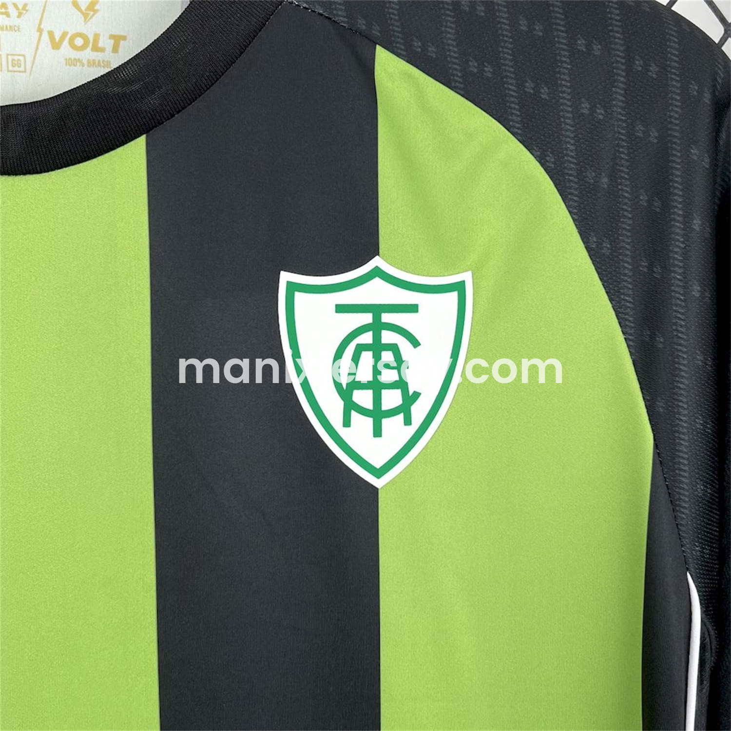 ManixJersey.com | América Mineiro 25-26 Home Unsponsored Jersey - Fans Version -Customize Name, Number and Patch | Worldwide Shipping