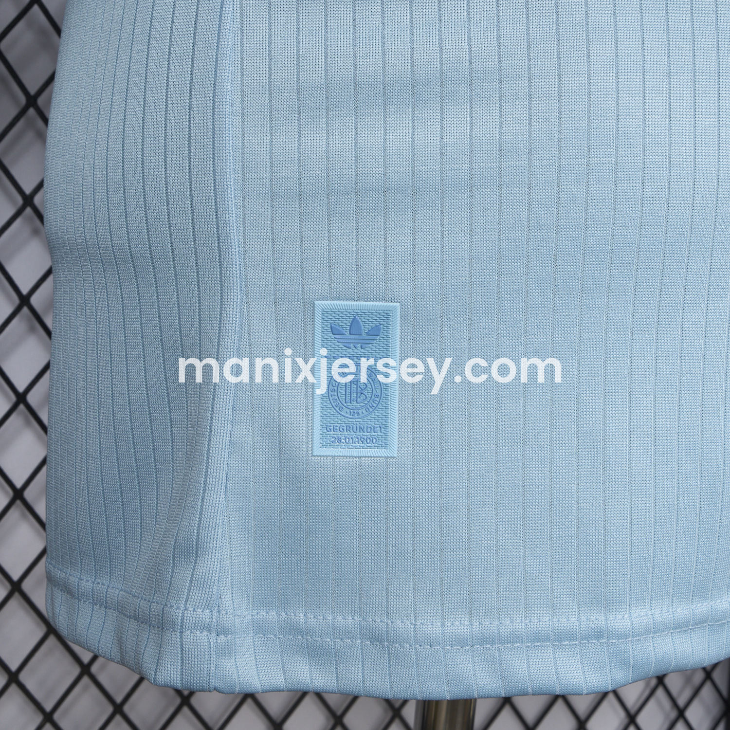 ManixJersey.com | Germany 2025 125-Year Anniversary GK Blue Long Sleeve Jersey - Player Version -Customize Name, Number and Patch | Worldwide Shipping