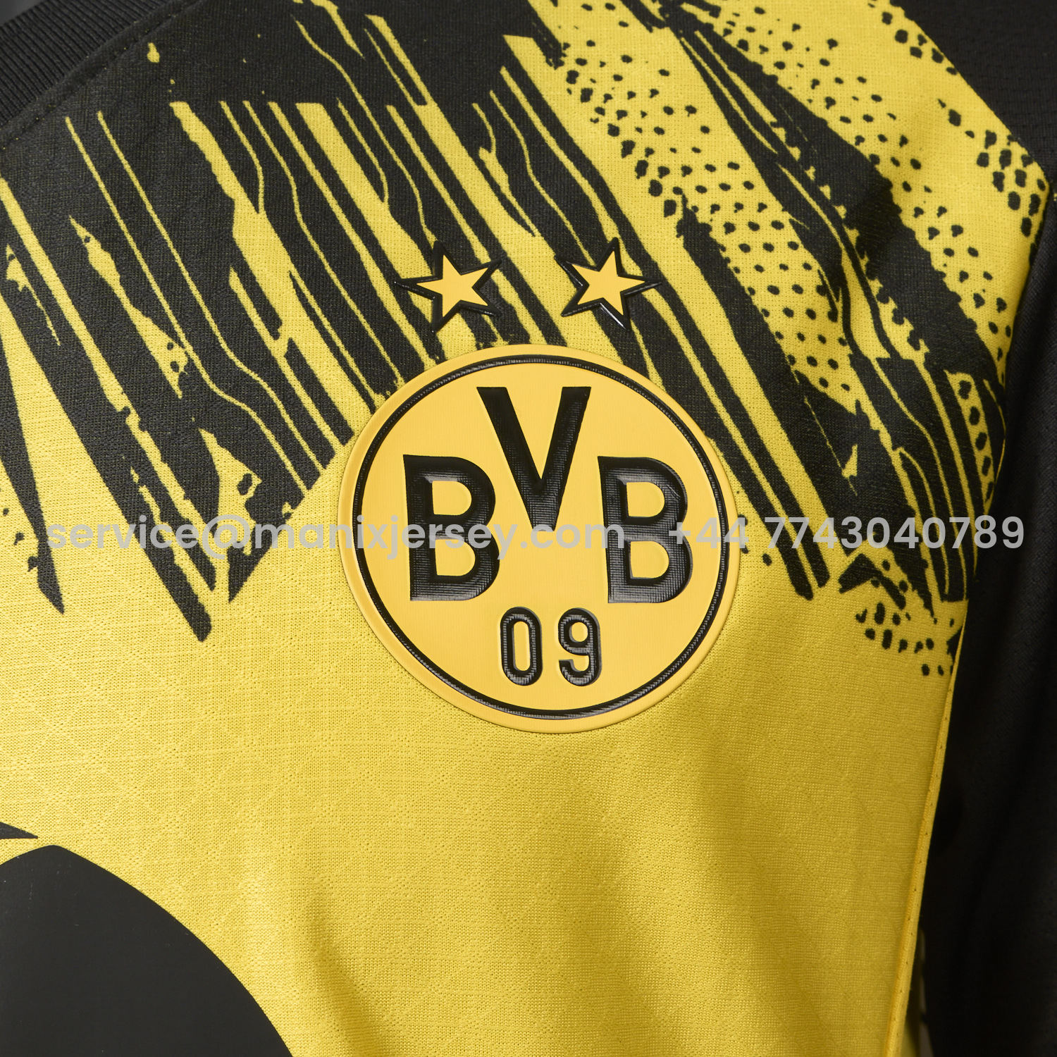 ManixJersey.com | Dortmund 25-26 Home Jersey With Chest Sponsor - Player Version -Customize Name, Number and Patch | Worldwide Shipping