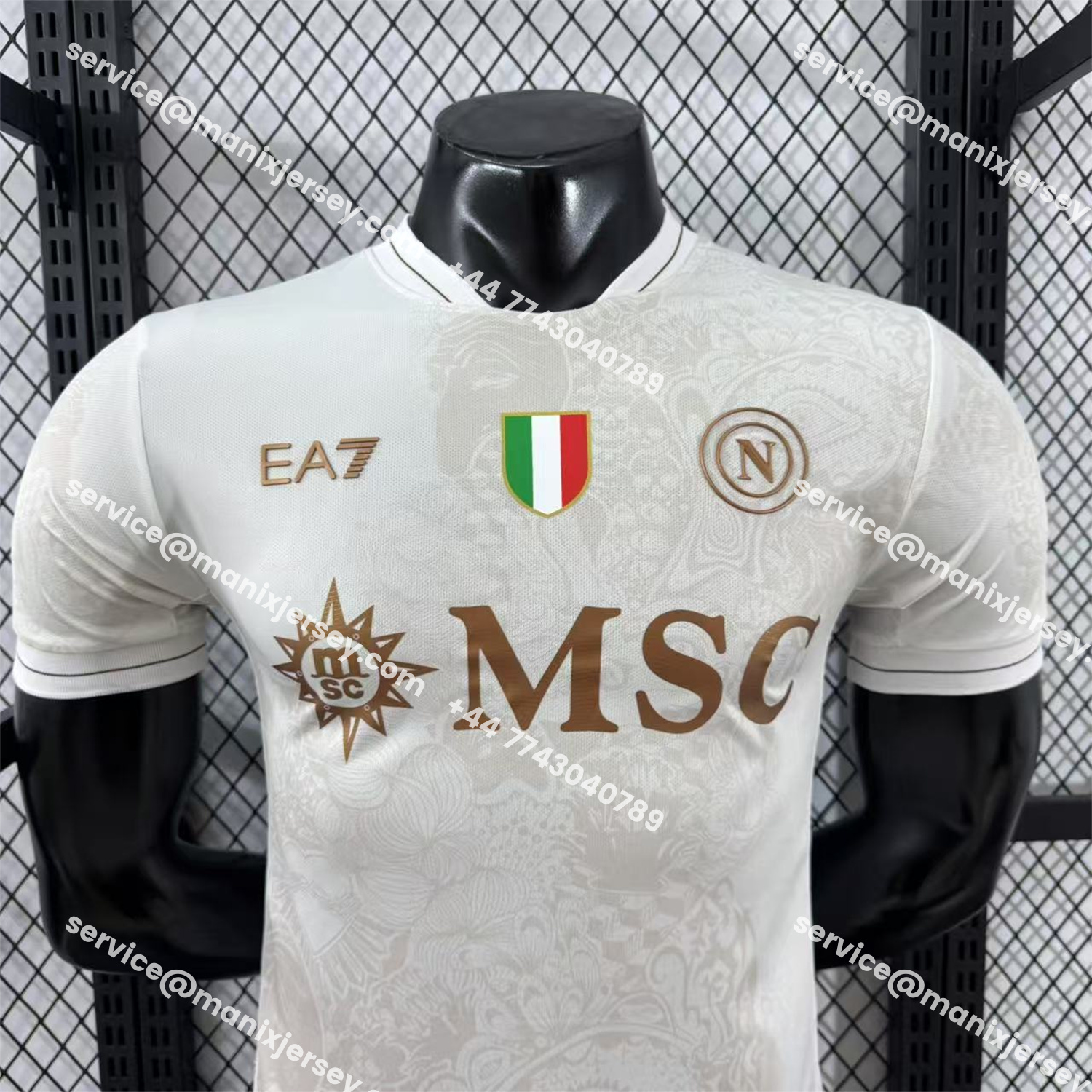 ManixJersey.com | Napoli 25-26 Away Jersey - Player Version -Customize Name, Number and Patch | Worldwide Shipping