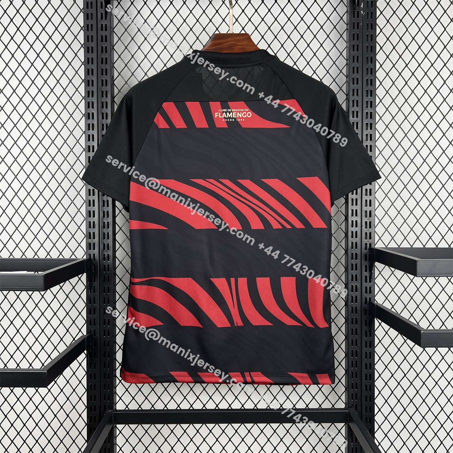 ManixJersey.com | Flamengo 25-26 Red And Black Special Jersey - Fans Version -Customize Name, Number and Patch | Worldwide Shipping