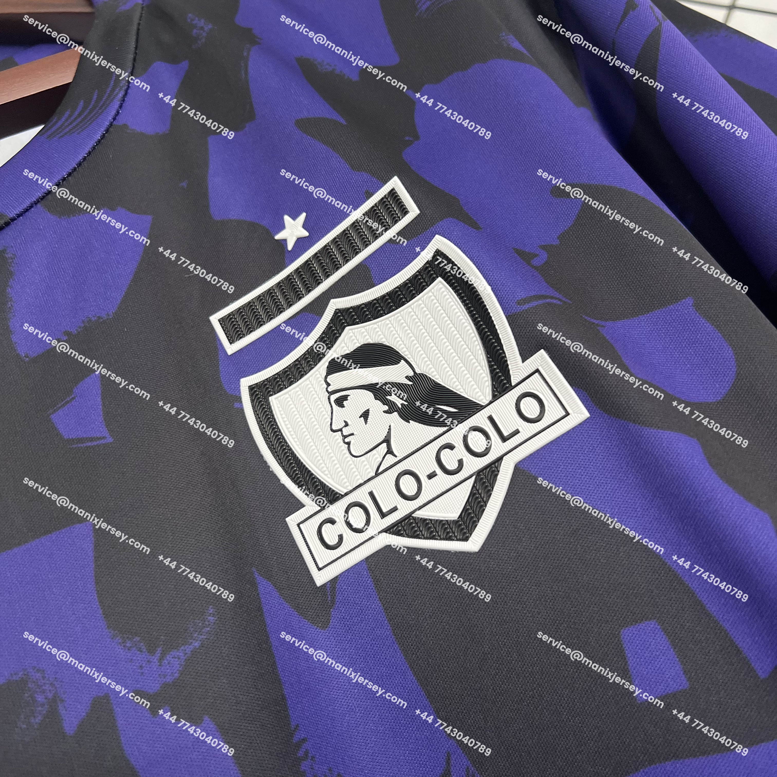 ManixJersey.com | Colo Colo 25-26 Purple Training Jersey - Fans Version -Customize Name, Number and Patch | Worldwide Shipping
