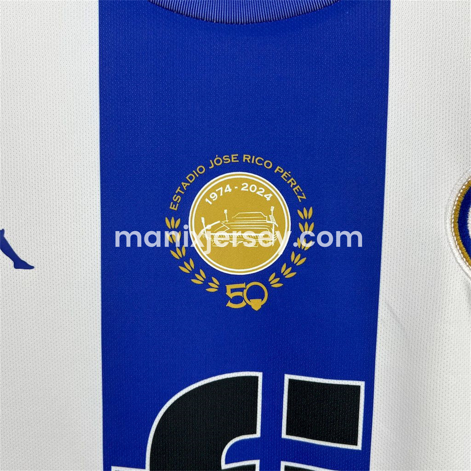 ManixJersey.com | Hércules CF 25-26 Home Jersey - Fans Version -Customize Name, Number and Patch | Worldwide Shipping
