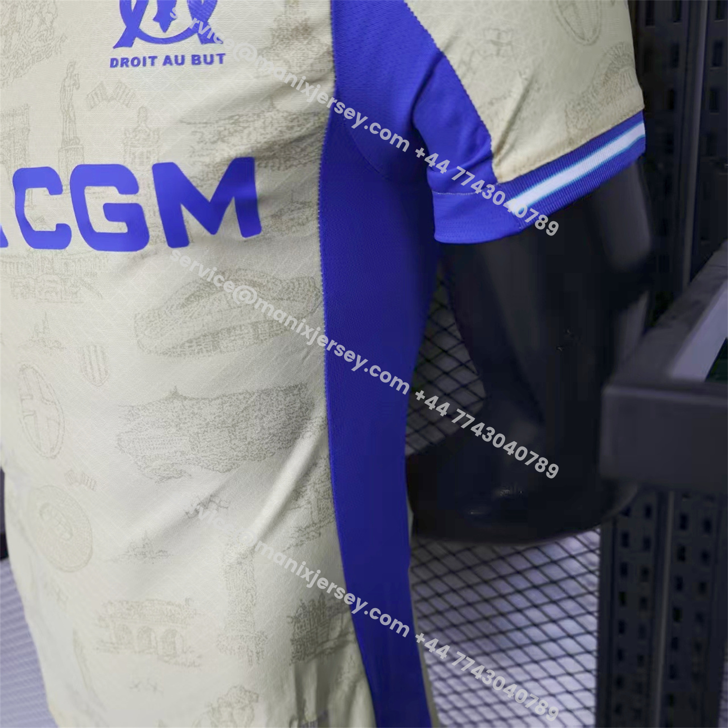 ManixJersey.com | Marseille 25-26 Fourth Jersey -Player Version -Customize Name, Number and Patch | Worldwide Shipping