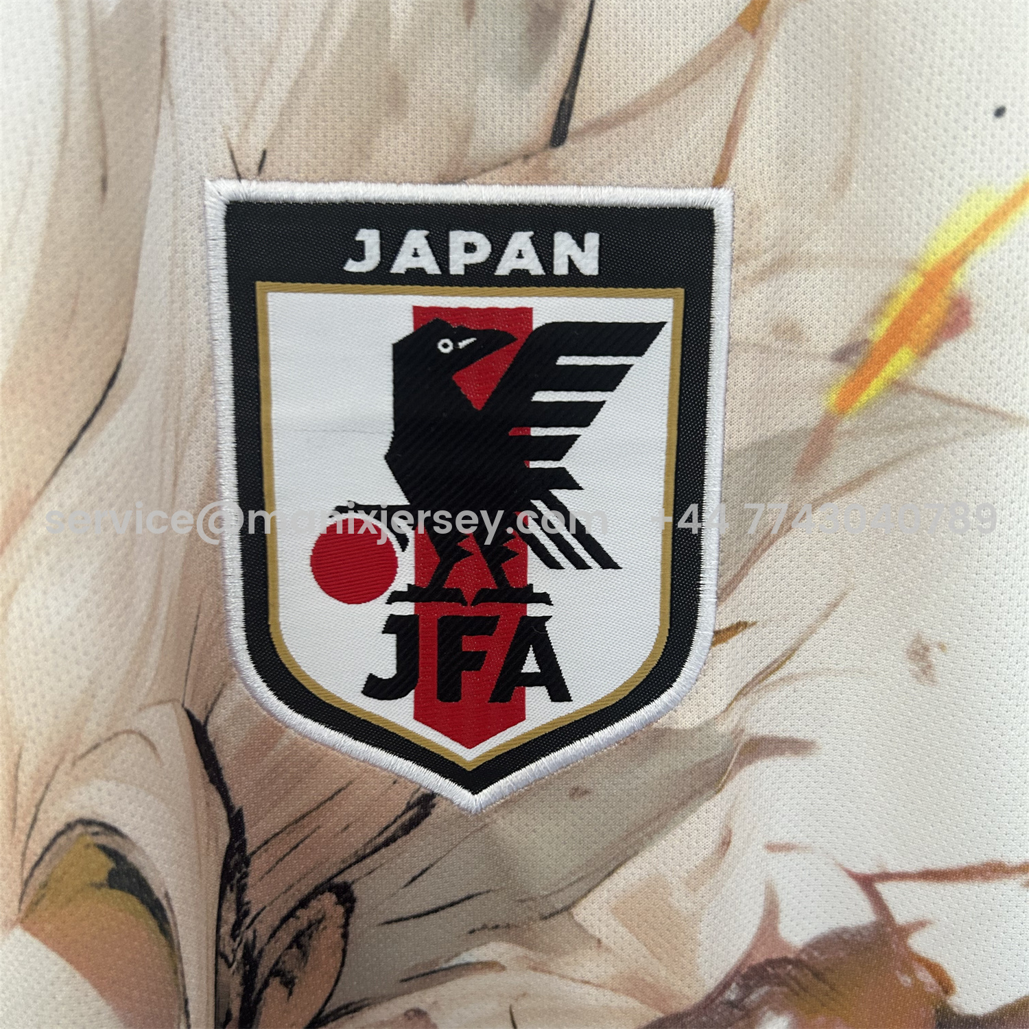 ManixJersey.com | Japan 25-26 Dragon Ball White Hair Goku Orange And White Special Jersey - Fans Version -Customize Name, Number and Patch | Worldwide Shipping