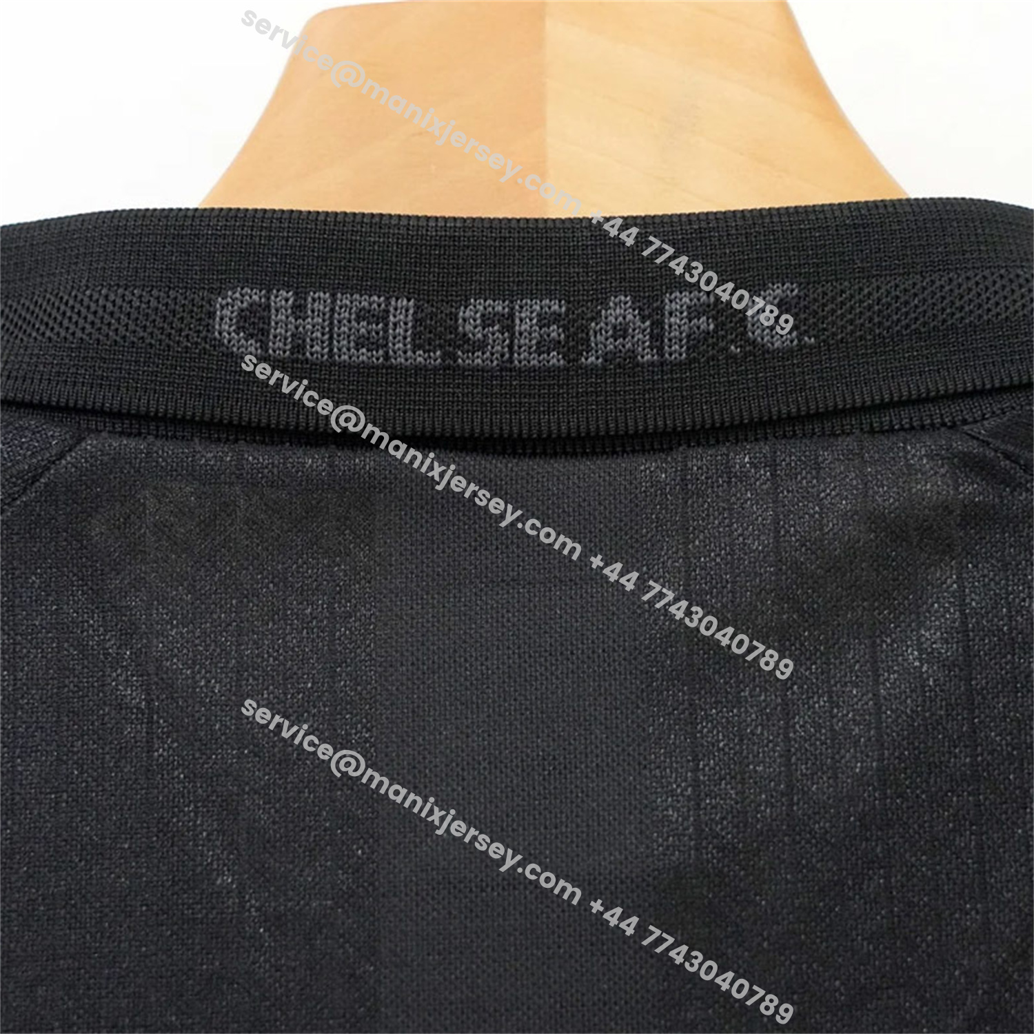 ManixJersey.com | Retro C.H.E.L.S.E.A 1998 Pure Black Special Jersey -Customize Name, Number and Patch | Worldwide Shipping