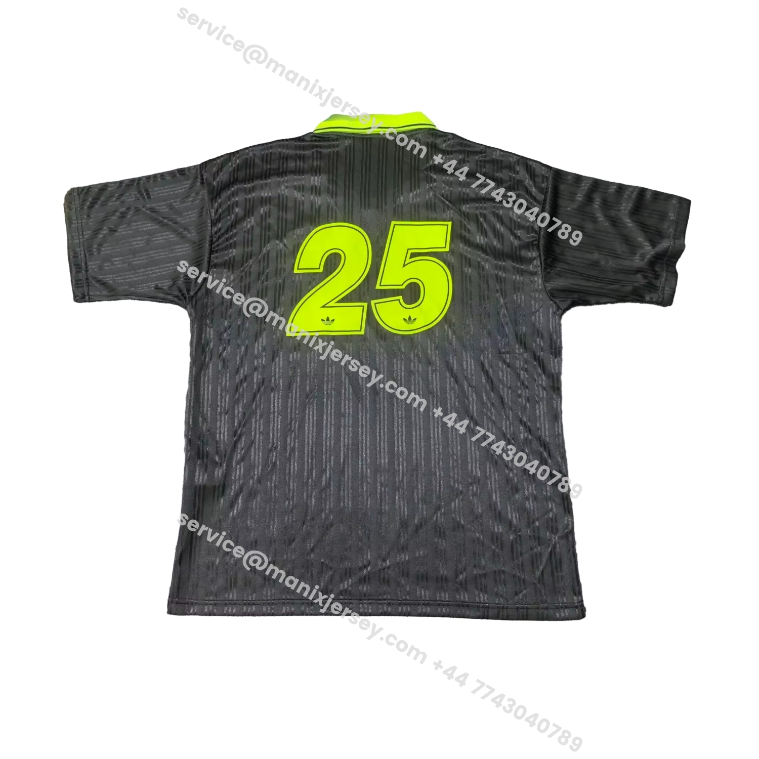 ManixJersey.com | Bohemian 25-26 Oasis Originals Tour Black And Green Jersey With Number 25 - Fans Version -Customize Name, Number and Patch | Worldwide Shipping