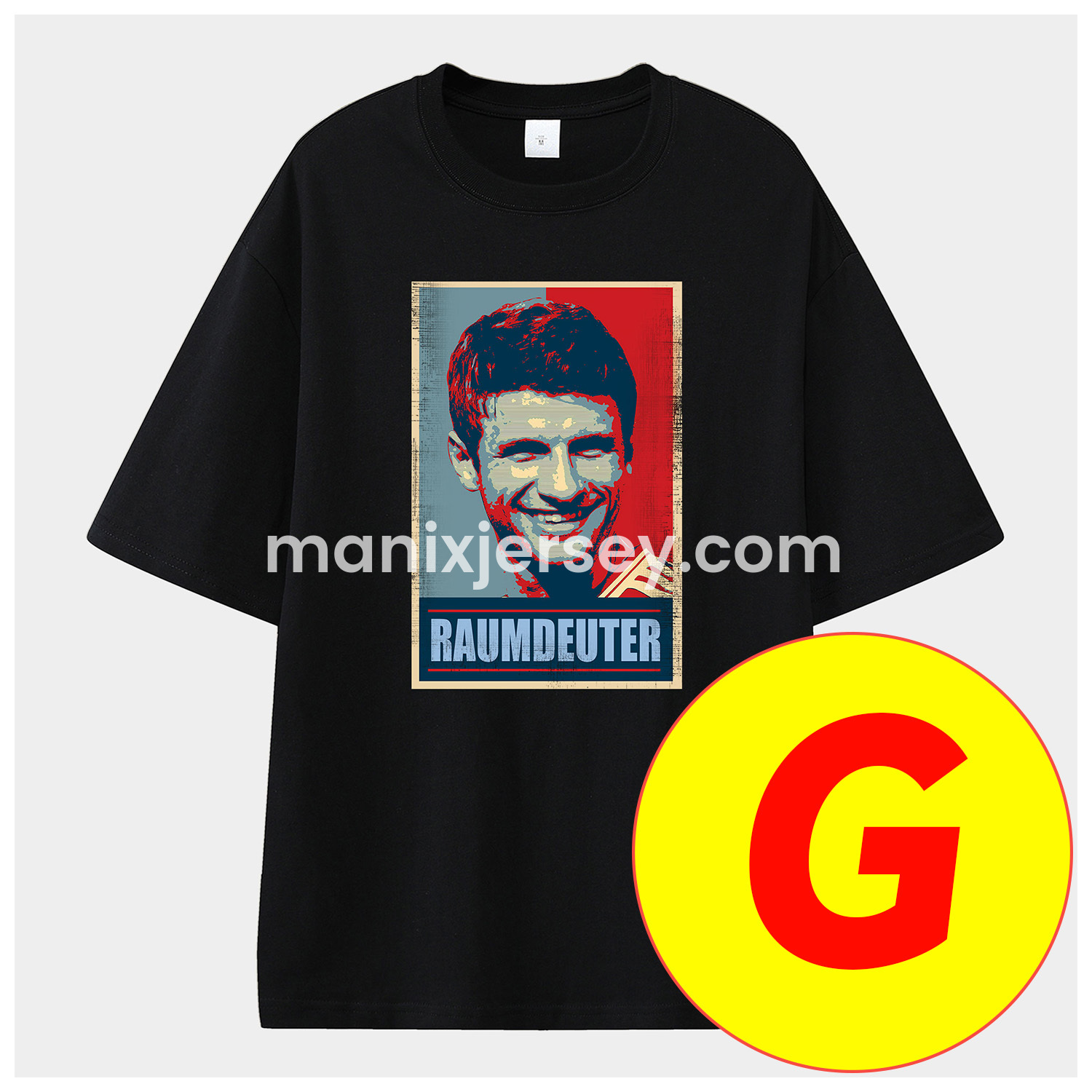 ManixJersey.com | Bayern Munich 125th Legendary Players Unisex Pure Cotton T-shirt -Customize Name, Number and Patch | Worldwide Shipping