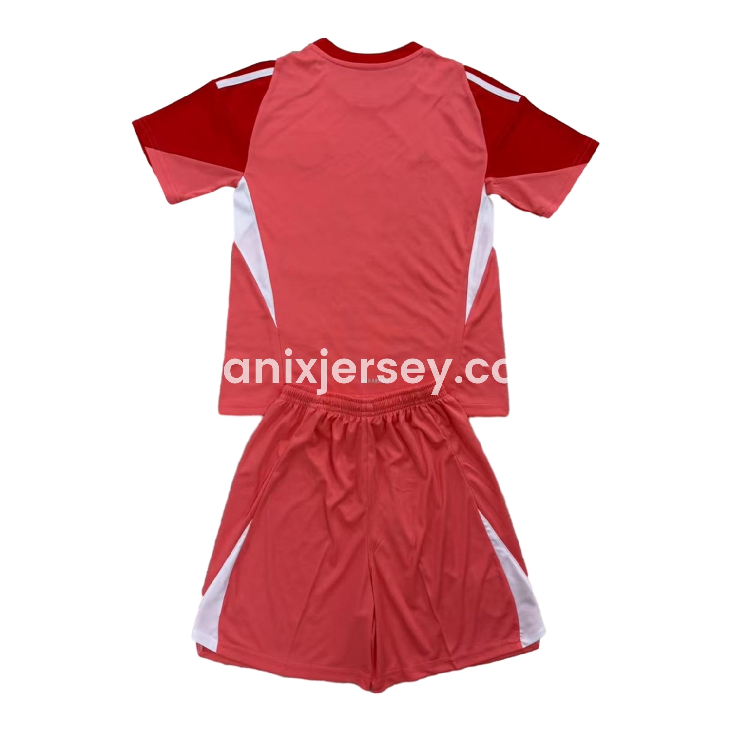 ManixJersey.com | New York Red Bulls 25-26 Red Goalkeeper Kids Kit -Customize Name, Number and Patch | Worldwide Shipping