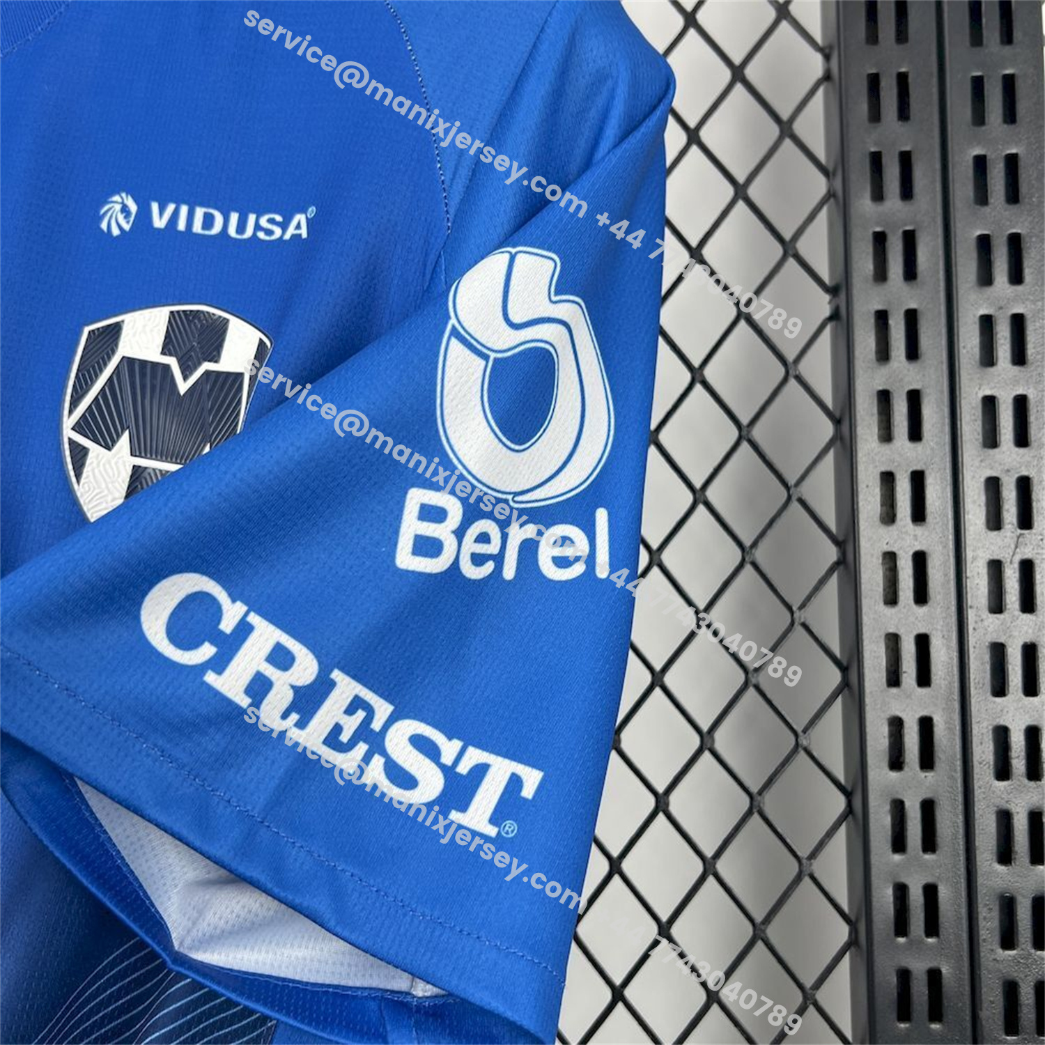 ManixJersey.com | Rayados Monterrey 25-26 Third Blue Jersey - Fans Version -Customize Name, Number and Patch | Worldwide Shipping