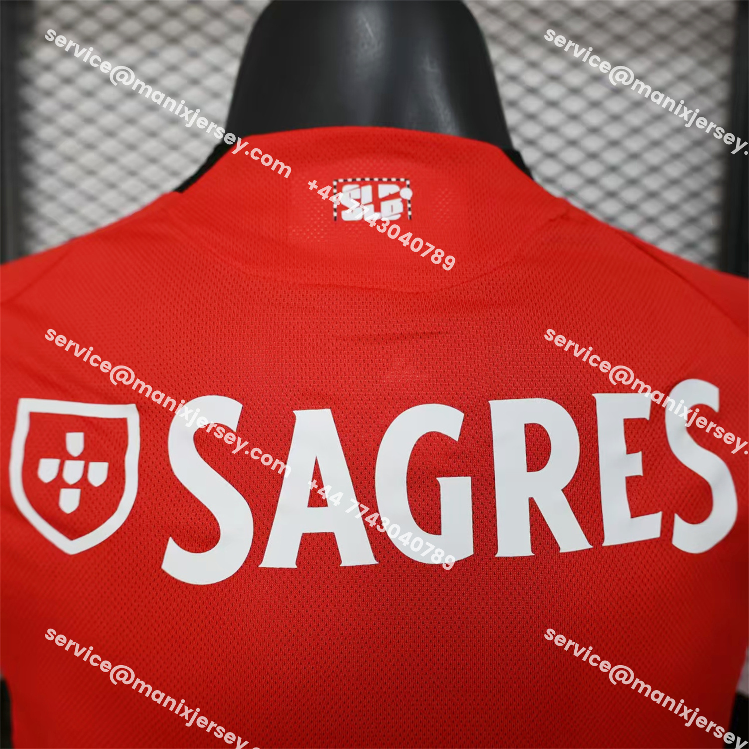ManixJersey.com | Benfica 25-26 Home Jersey - Player Version -Customize Name, Number and Patch | Worldwide Shipping
