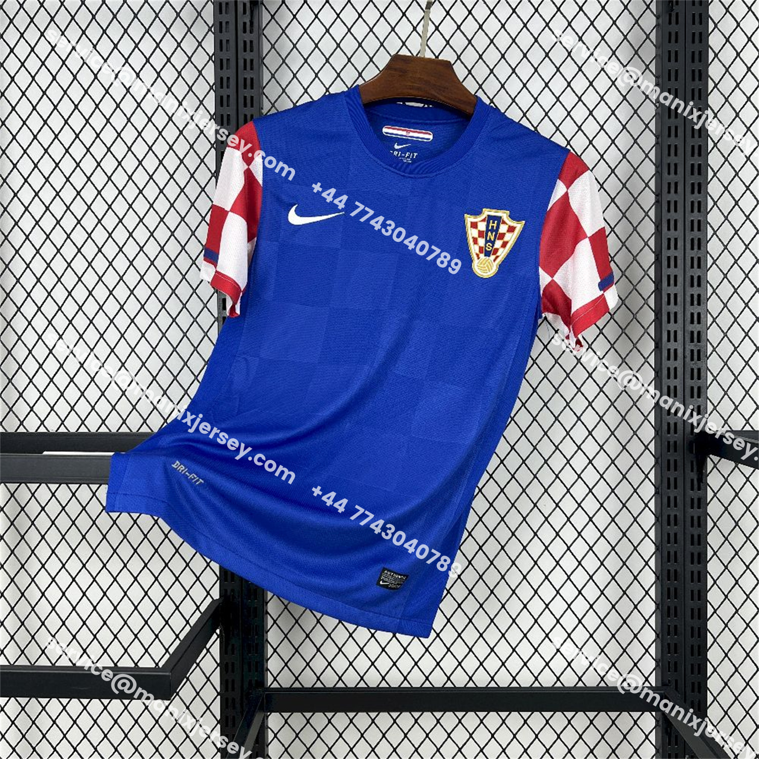 ManixJersey.com | Retro Croatia 2010 Away Jersey -Customize Name, Number and Patch | Worldwide Shipping