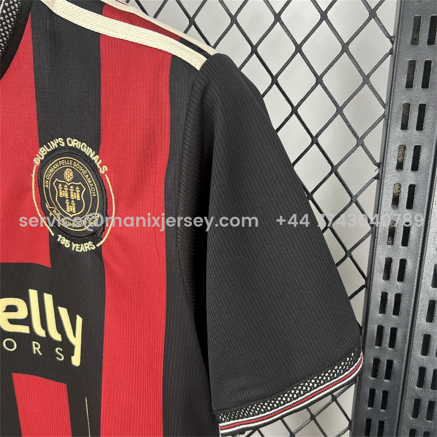 ManixJersey.com | Bohemian 25-26 Home Jersey - Fans Version -Customize Name, Number and Patch | Worldwide Shipping