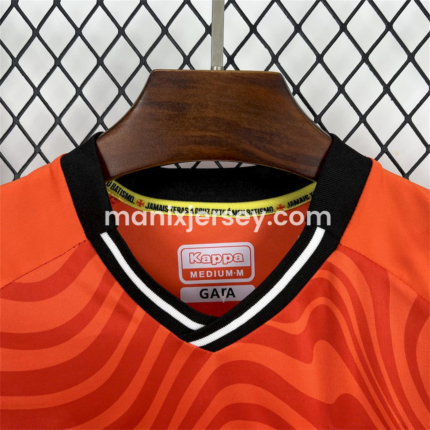 ManixJersey.com | Vasco da Gama 25-26 Orange Goalkeeper Jersey - Fans Version -Customize Name, Number and Patch | Worldwide Shipping