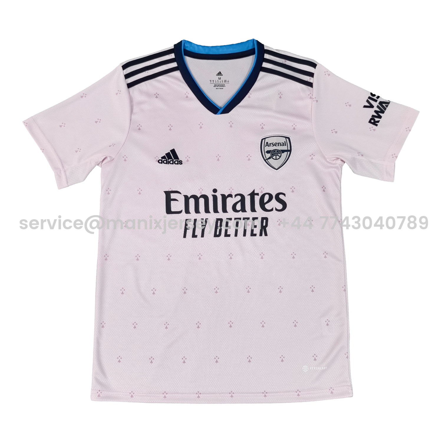 ManixJersey.com | Retro Arsenal 2022-23 Third Jersey -Customize Name, Number and Patch | Worldwide Shipping