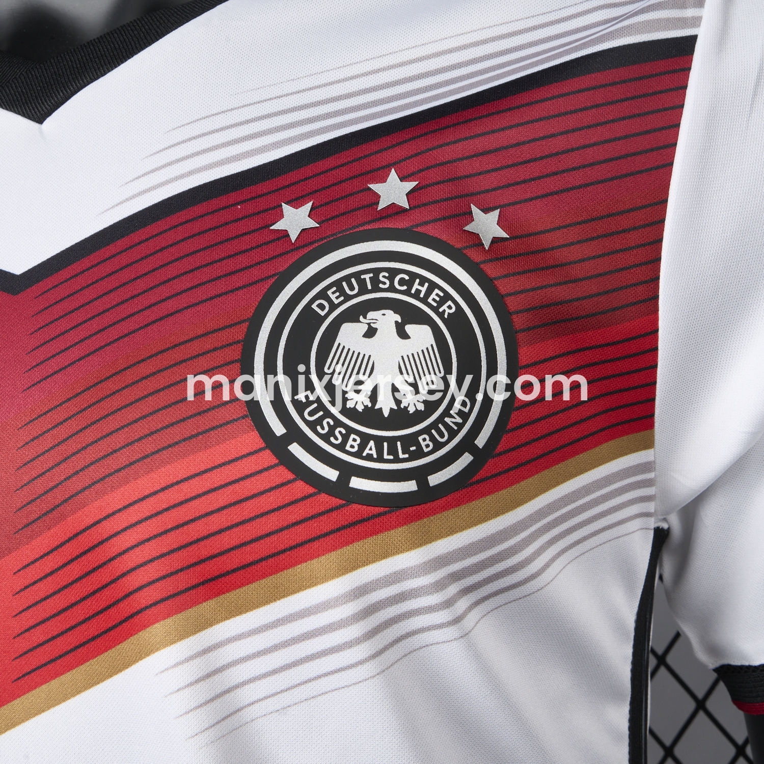 ManixJersey.com | Retro Germany 2014 Home Jersey - Player Version -Customize Name, Number and Patch | Worldwide Shipping