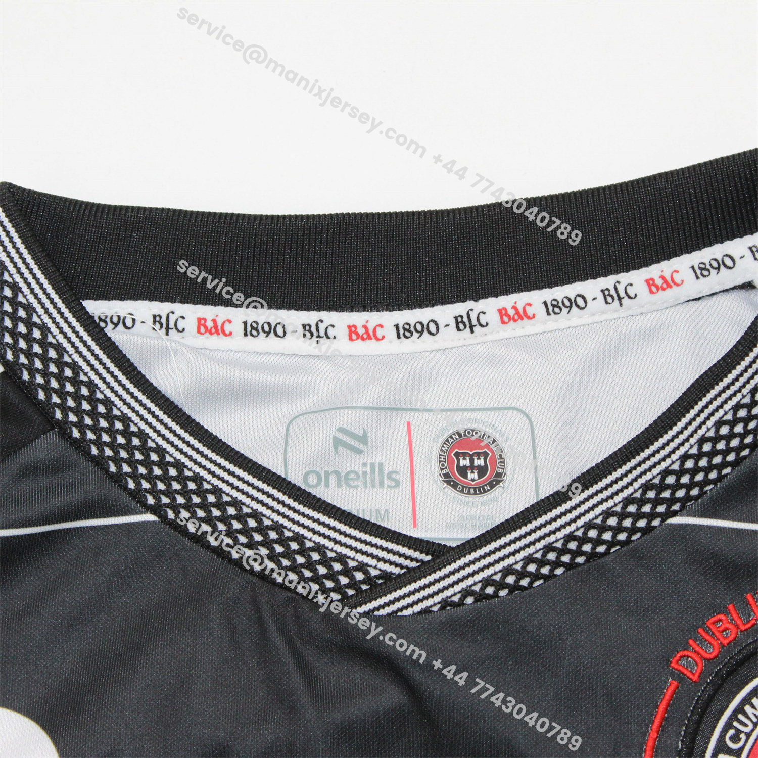 ManixJersey.com | Bohemian 25-26 Black Goalkeeper Jersey - Fans Version -Customize Name, Number and Patch | Worldwide Shipping