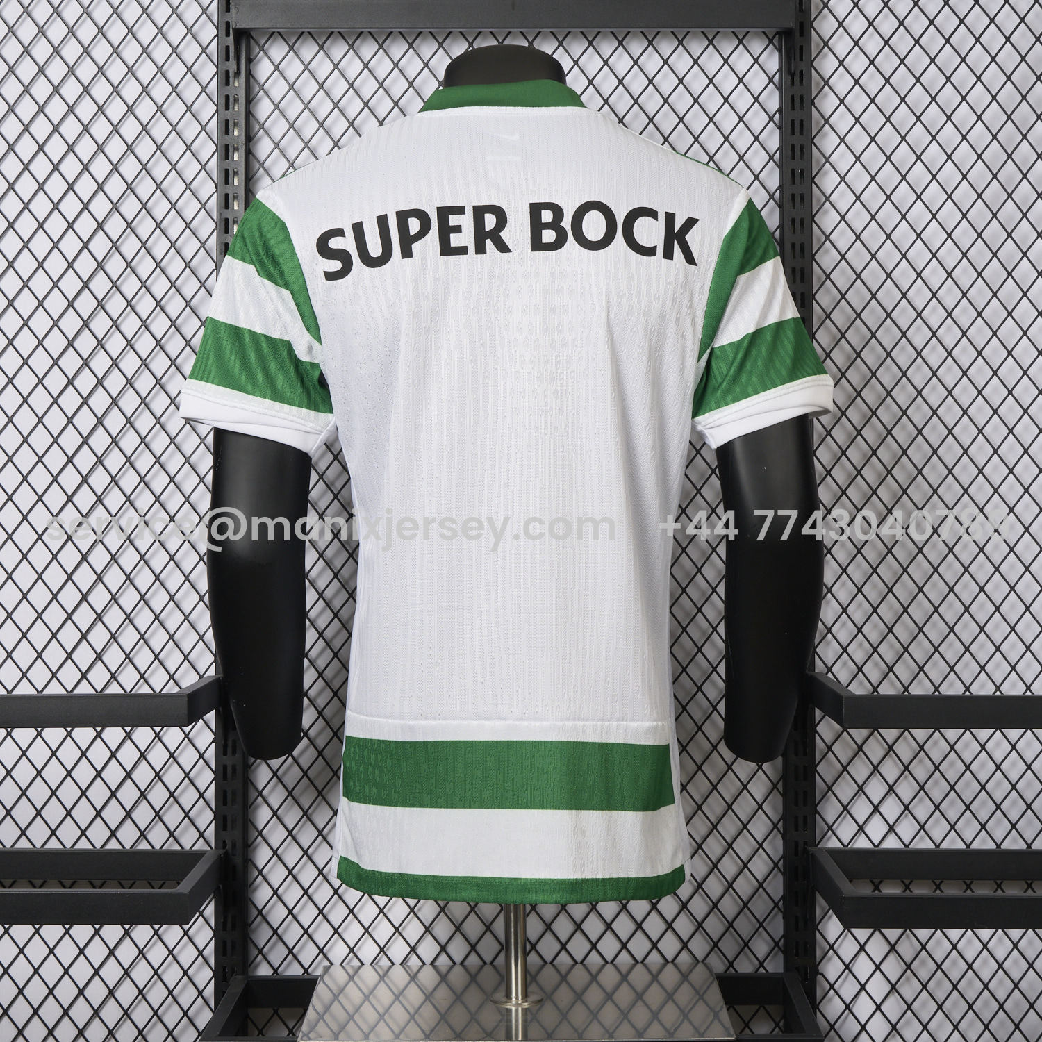 ManixJersey.com | Sporting CP 25-26 Home Jersey - Player Version -Customize Name, Number and Patch | Worldwide Shipping