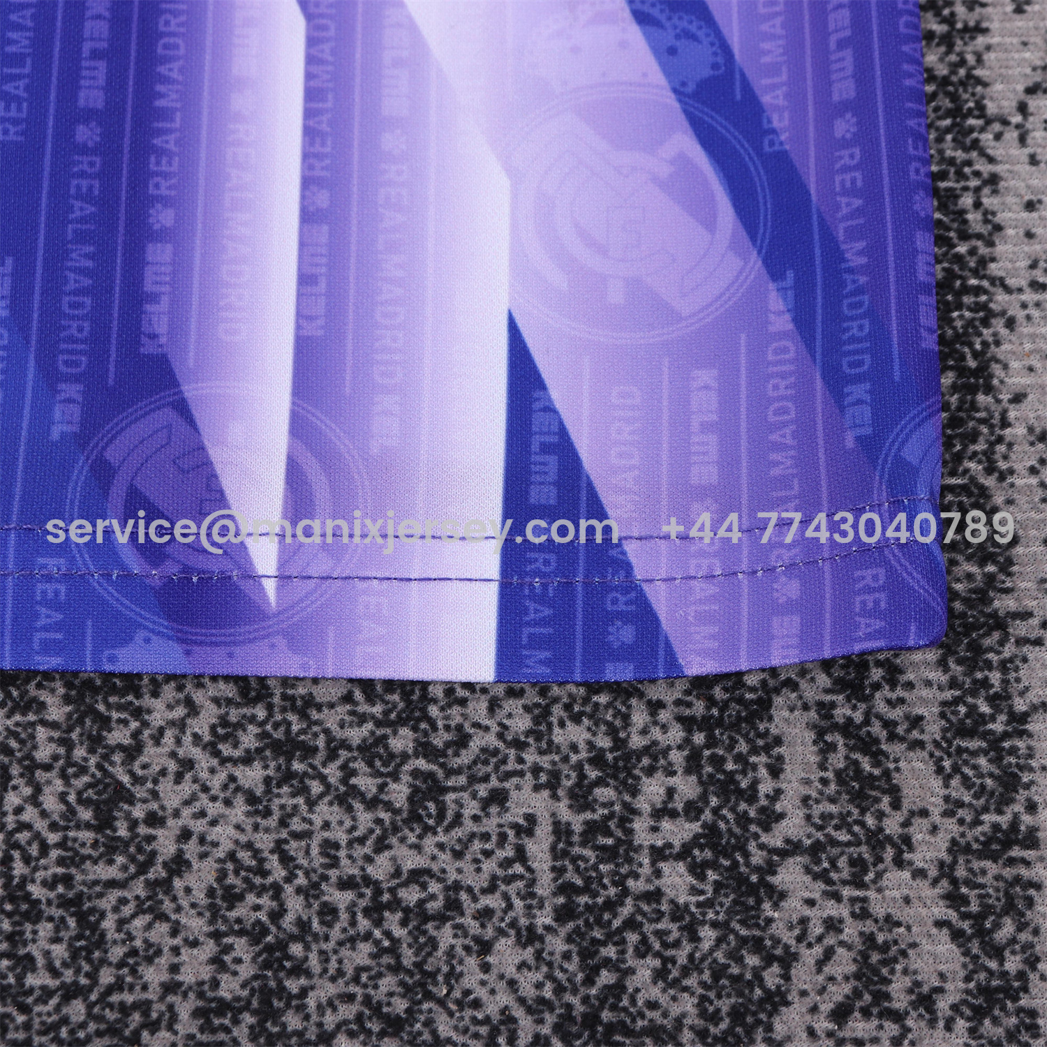 ManixJersey.com | Retro Real Madrid 96-97 Away Kids Kit -Customize Name, Number and Patch | Worldwide Shipping