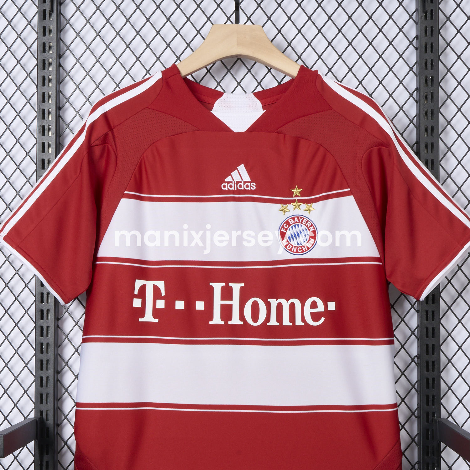 ManixJersey.com | Retro Bayern Munich 2007-08 Home Jersey -Customize Name, Number and Patch | Worldwide Shipping