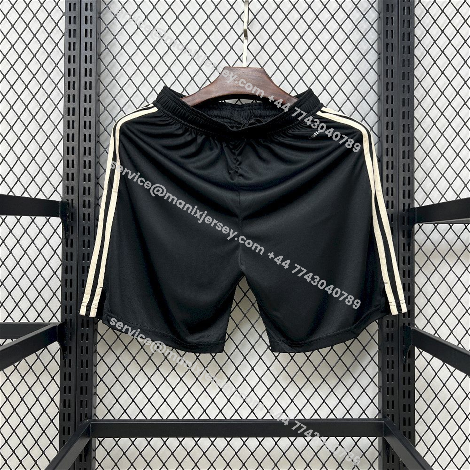 ManixJersey.com | Bayern Munich 25-26 Third Black Shorts - Fans Version -Customize Name, Number and Patch | Worldwide Shipping