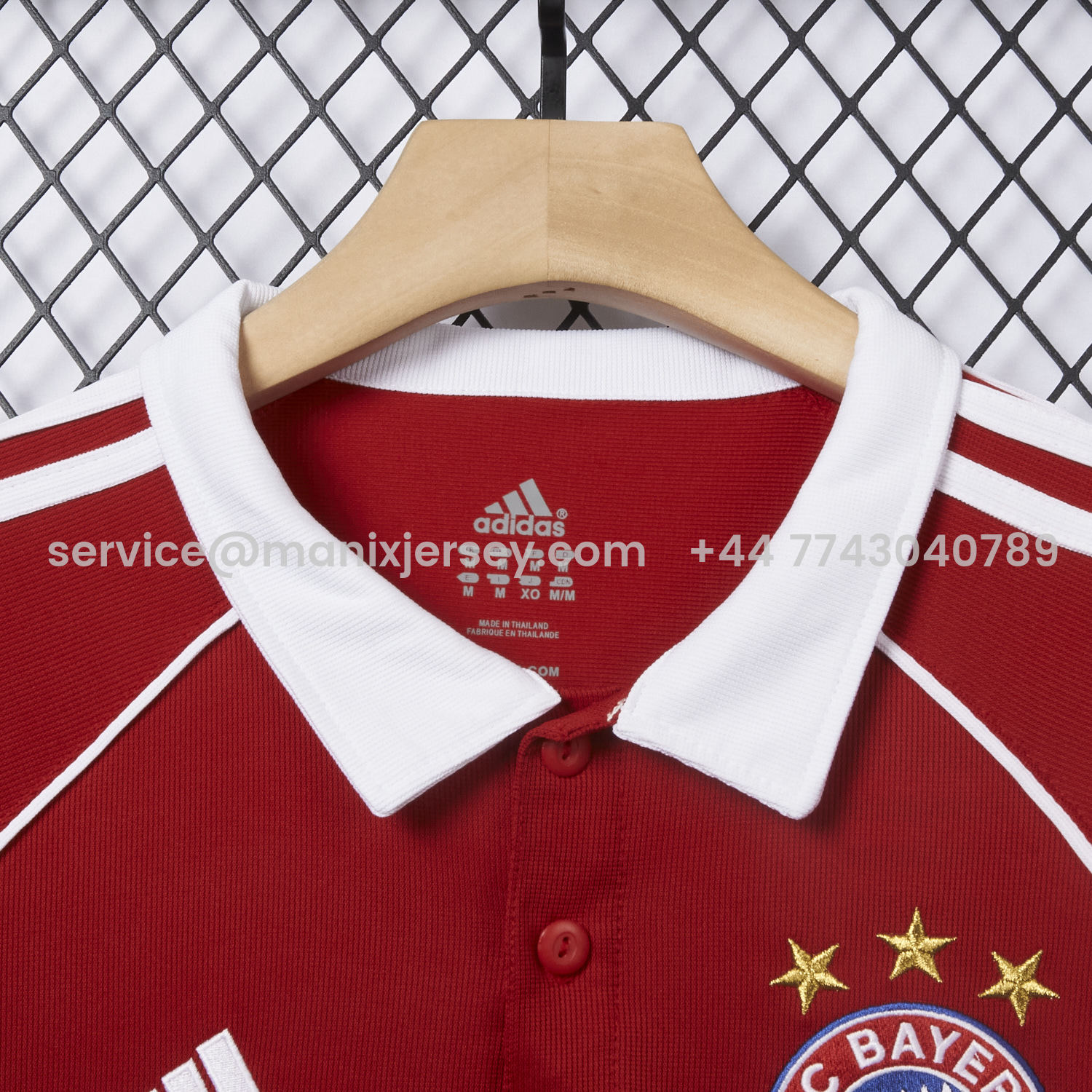 ManixJersey.com | Retro Bayern Munich 2006-07 Home Jersey -Customize Name, Number and Patch | Worldwide Shipping