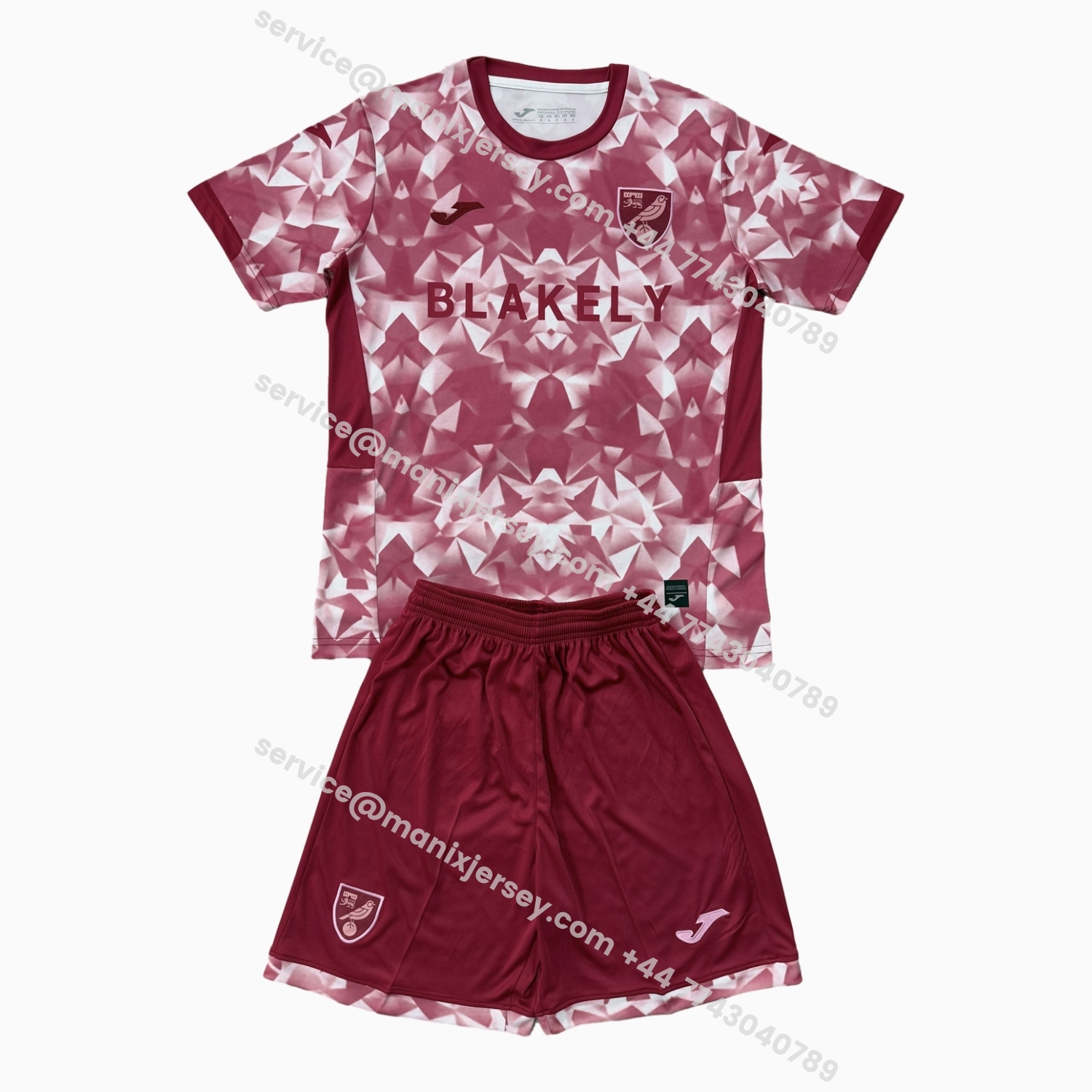 ManixJersey.com | Norwich City 25-26 Third Men's Adult Jersey Set - Fans Version -Customize Name, Number and Patch | Worldwide Shipping