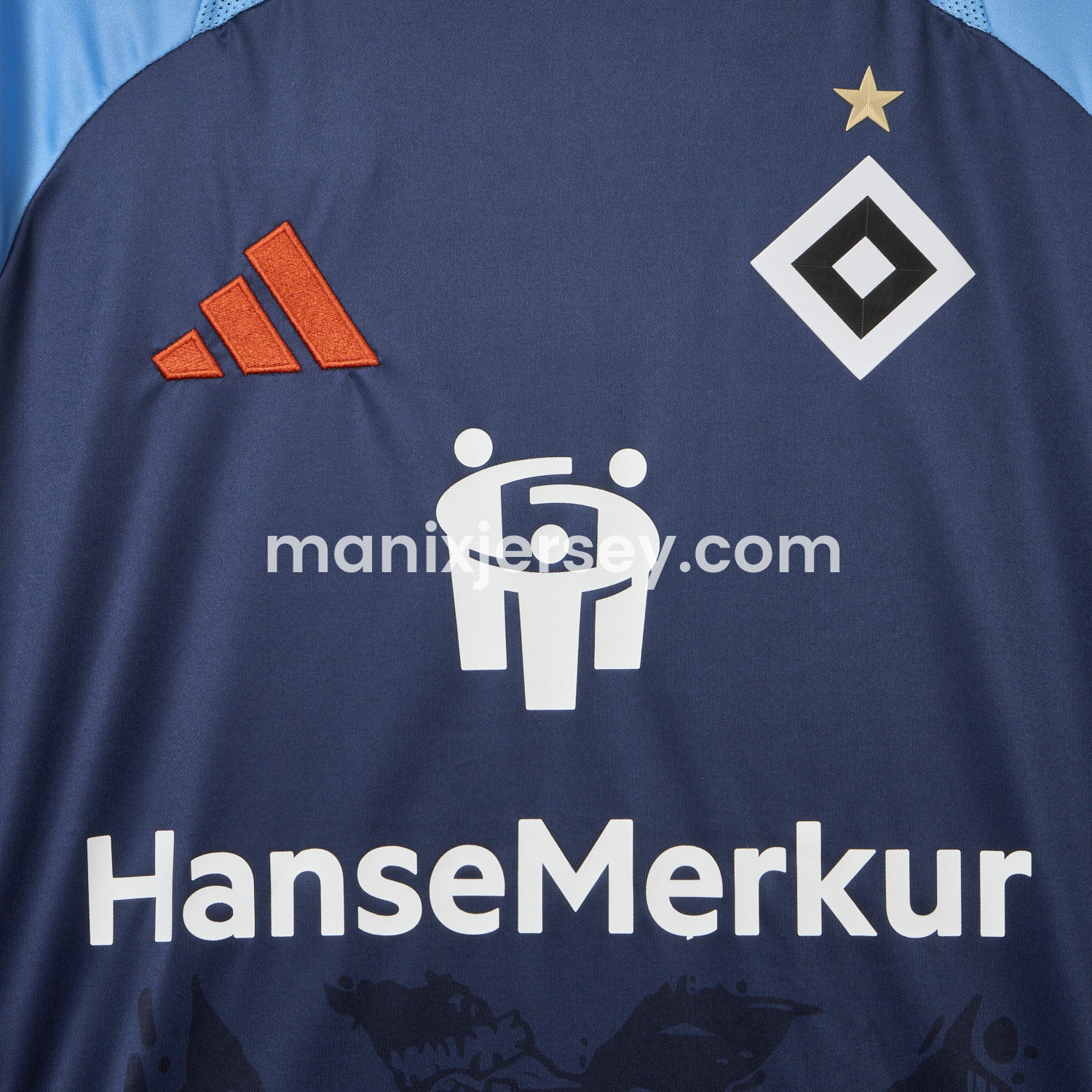 ManixJersey.com | Hamburger SV 24-25 World Girls' Day Blue Special Jersey - Fans Version -Customize Name, Number and Patch | Worldwide Shipping