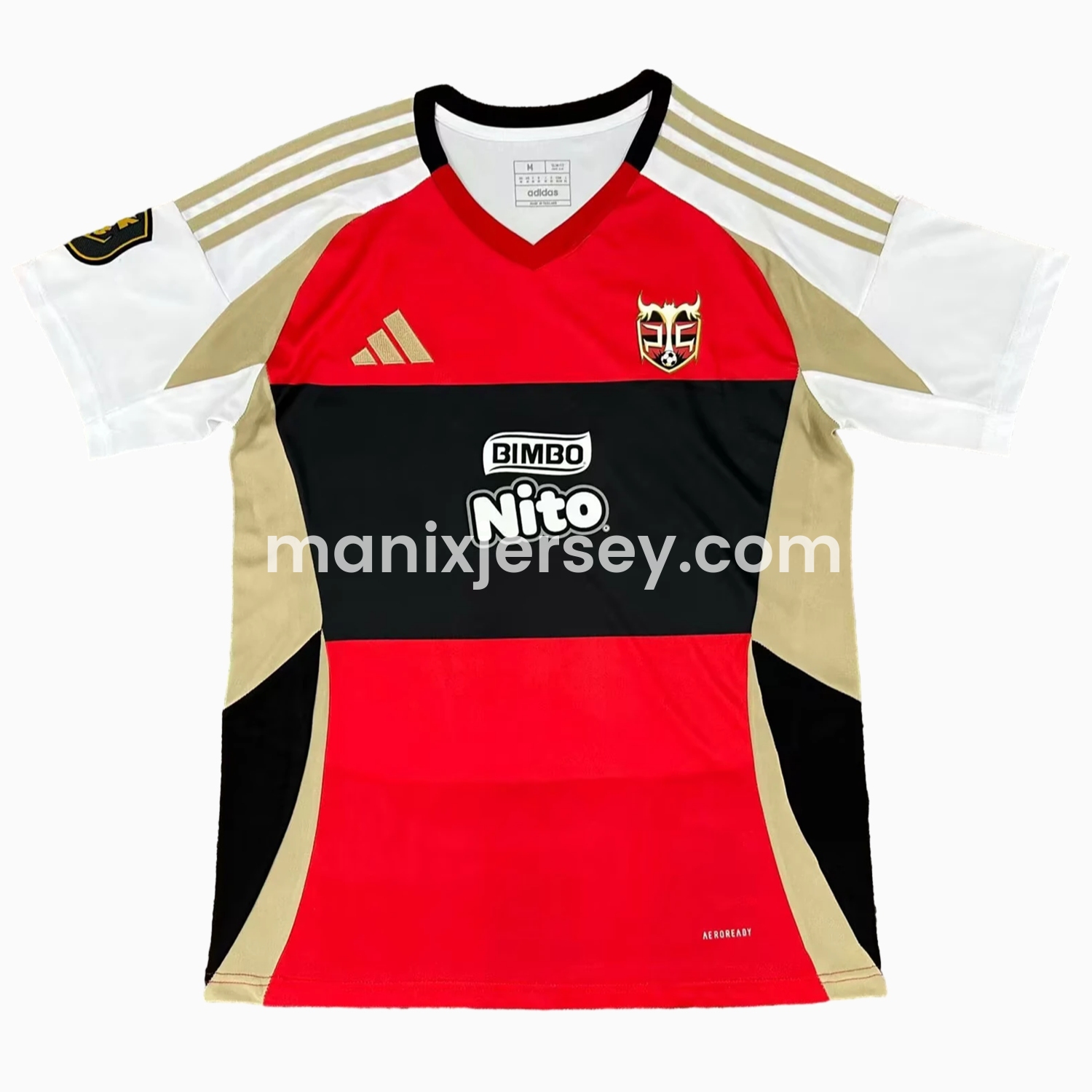 ManixJersey.com | Peluche Caligari 25-26 Home Jersey - Fans Version -Customize Name, Number and Patch | Worldwide Shipping