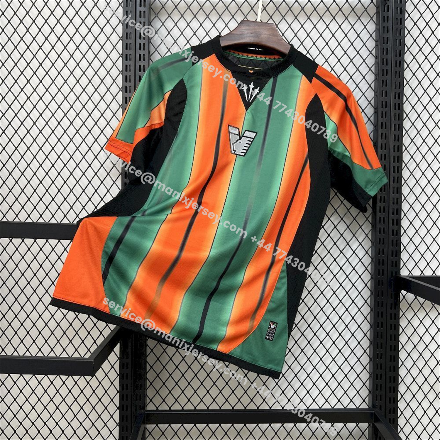 ManixJersey.com | Venezia FC 25-26 Orange And Green Unsponsored Special Jersey - Fans Version -Customize Name, Number and Patch | Worldwide Shipping