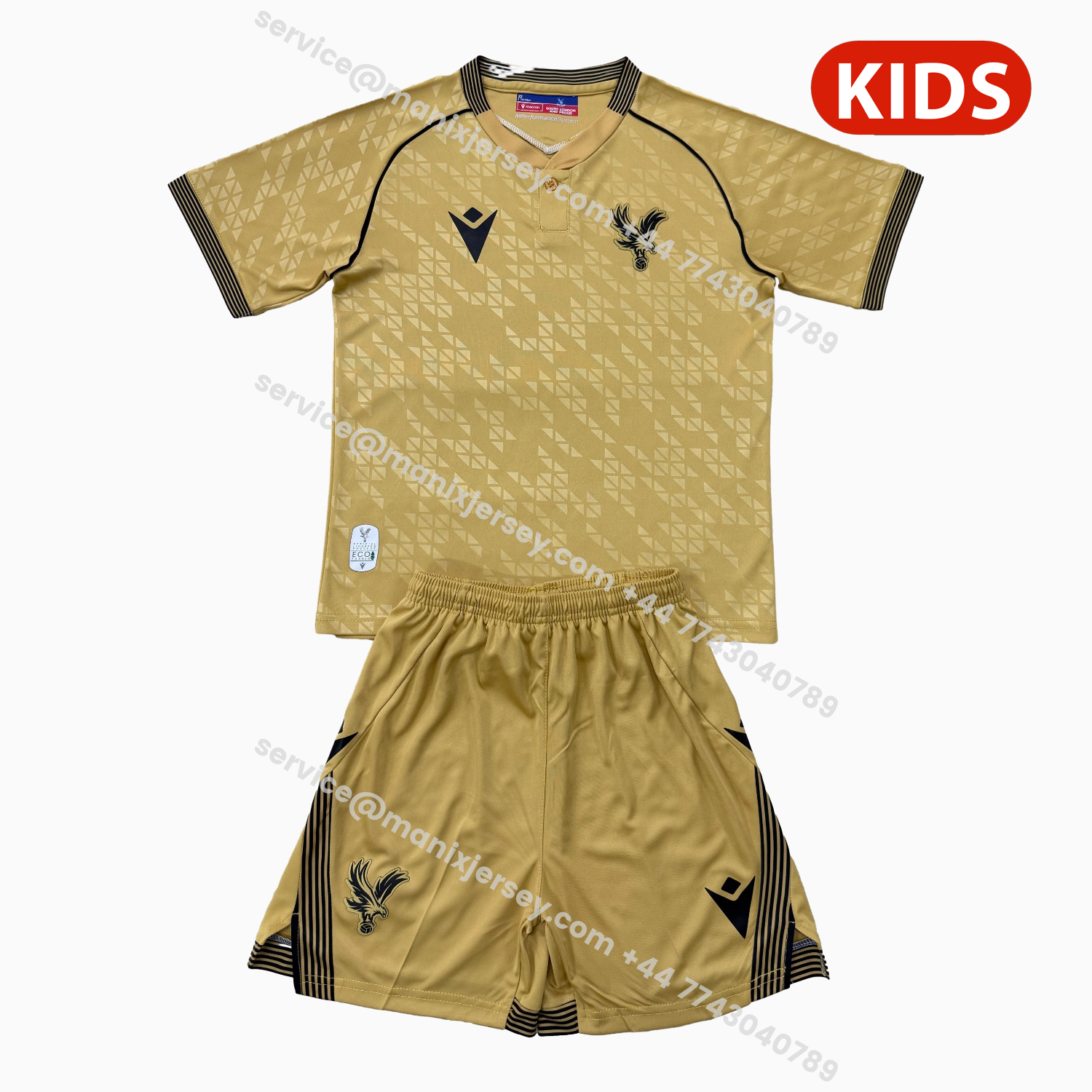 ManixJersey.com | Crystal Palace 25-26 Third Kids Kit -Customize Name, Number and Patch | Worldwide Shipping