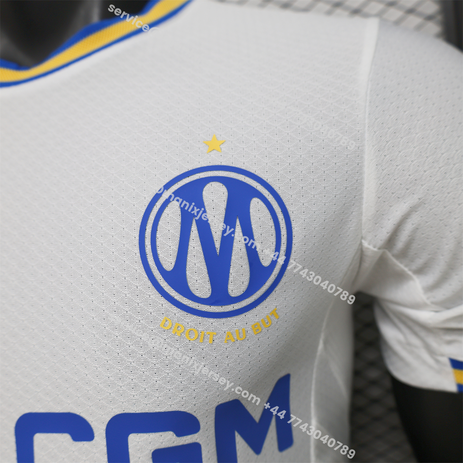 Marseille 26-27 Home Jersey -Player Version:football jersey mysite: unitedjerseyfootball 邓江浪:football