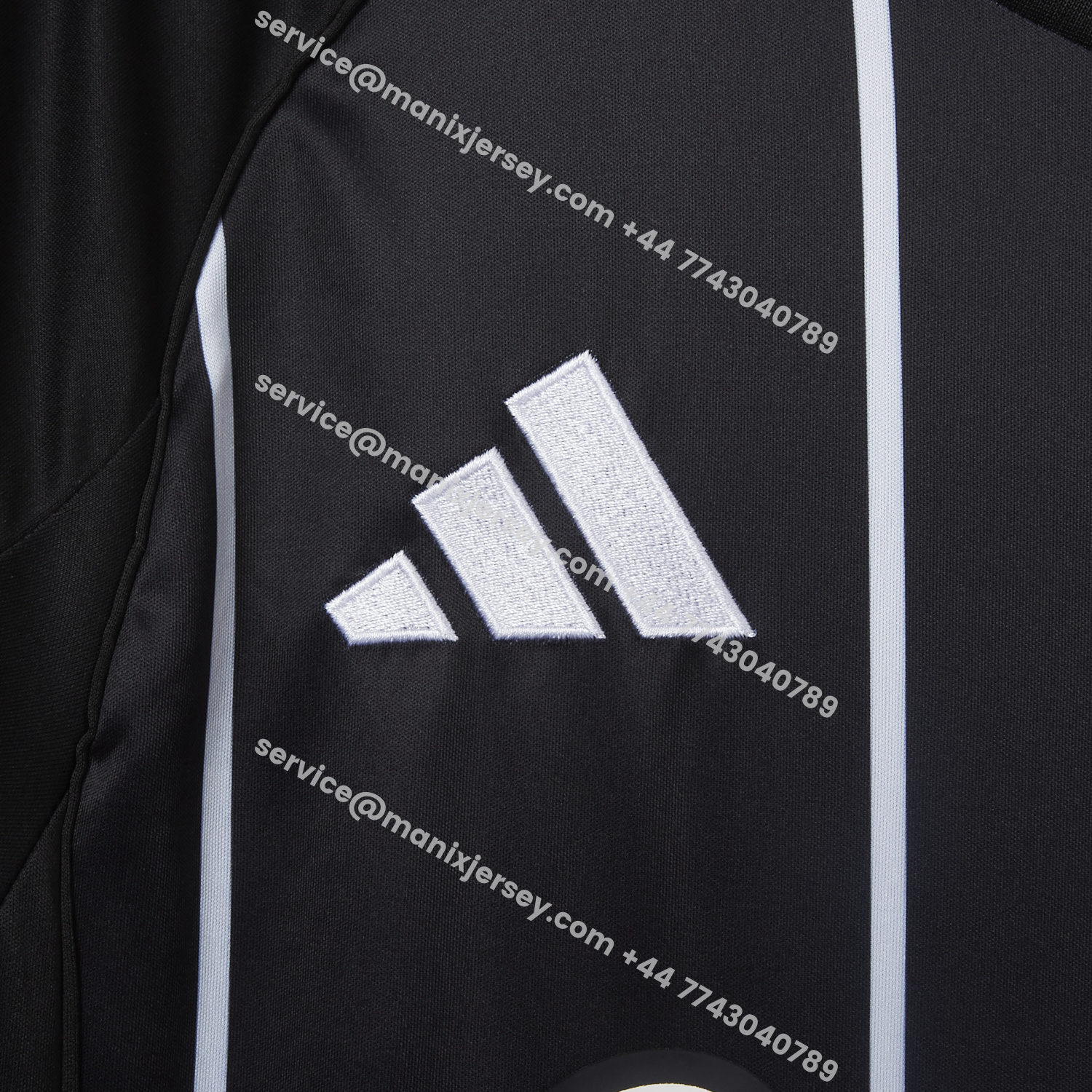 ManixJersey.com | Frankfurt 25-26 European Home Black Jersey - Fans Version -Customize Name, Number and Patch | Worldwide Shipping